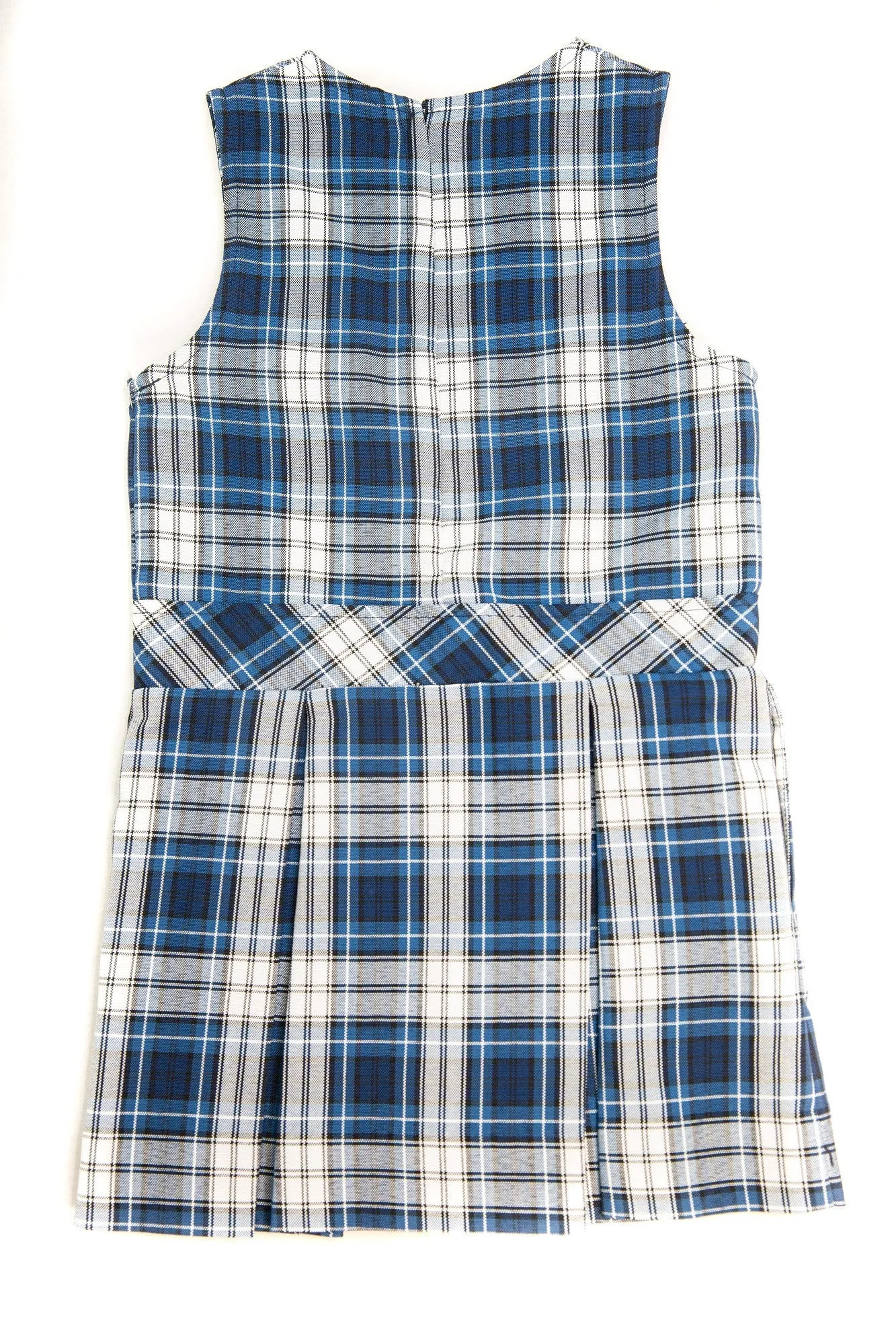 1194-CCA Girl's Plaid Jumper