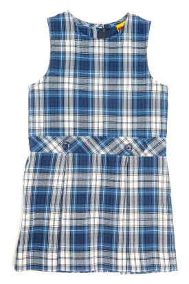 1194-CCA Girl's Plaid Jumper