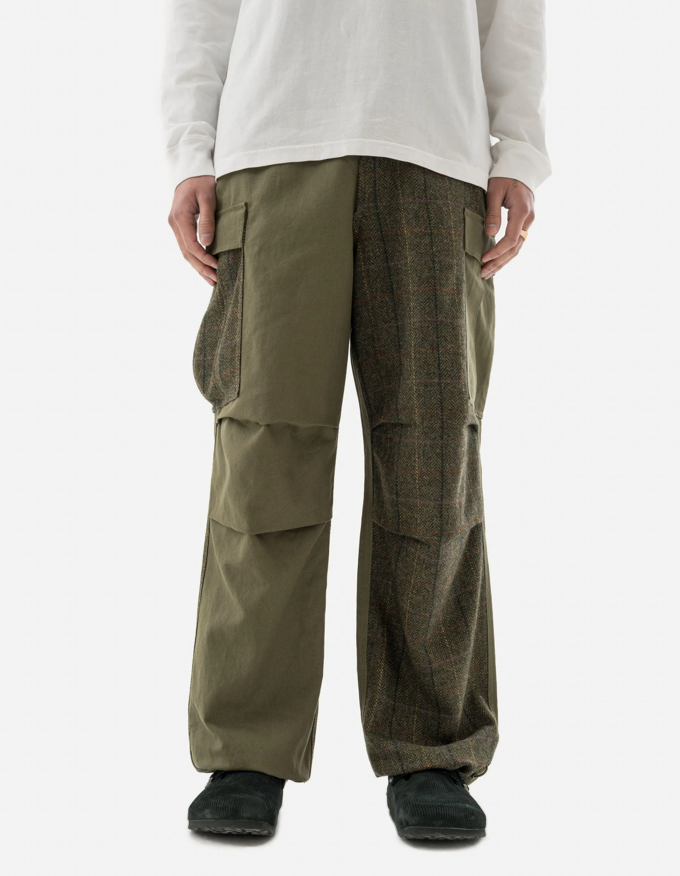 5335 Wool M65 Cargo Pants Olive