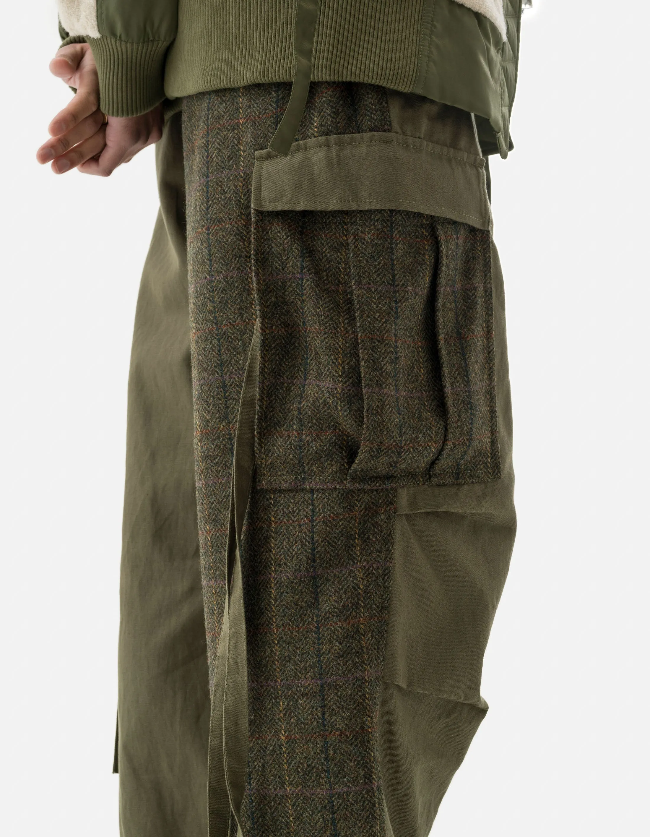 5335 Wool M65 Cargo Pants Olive