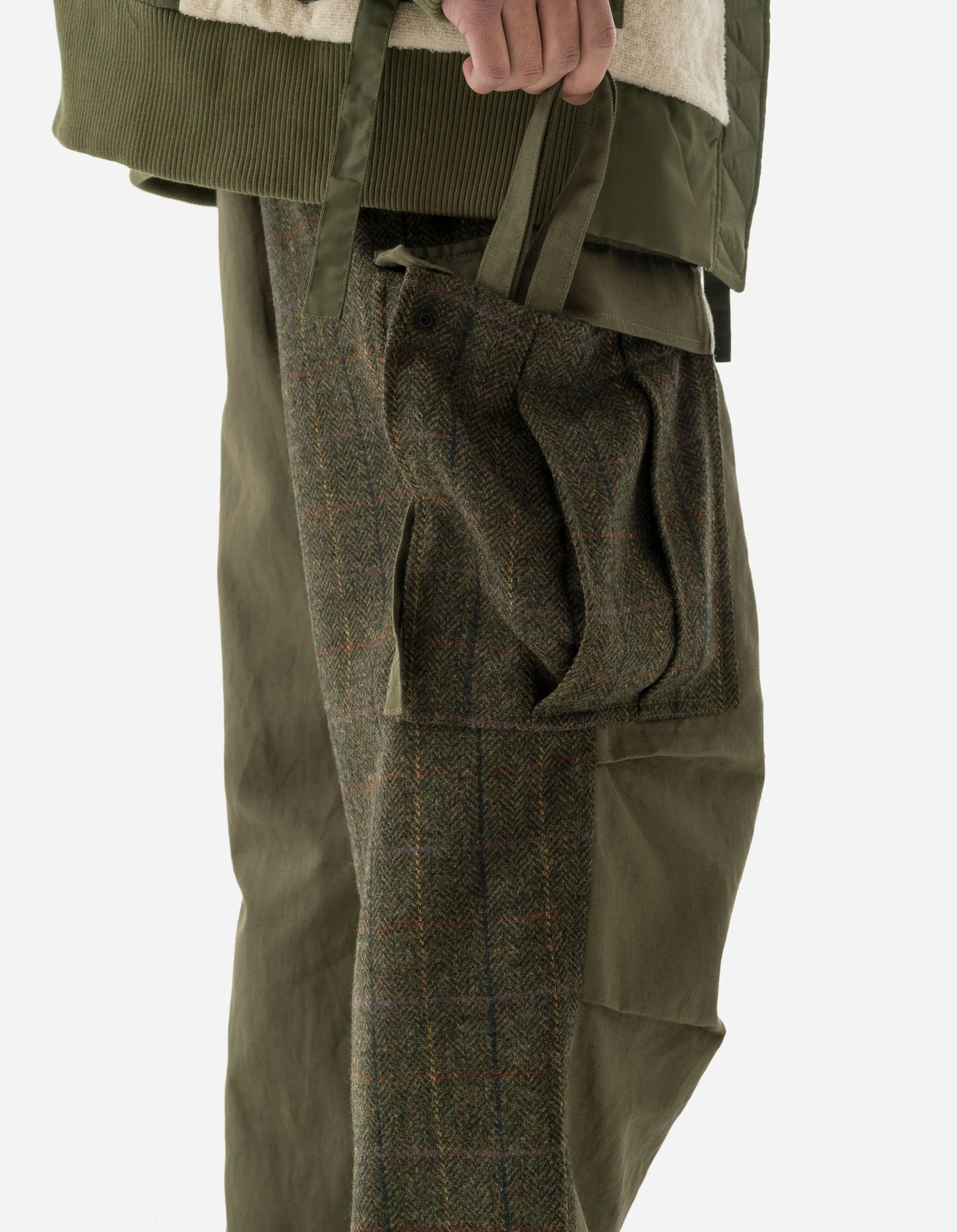 5335 Wool M65 Cargo Pants Olive