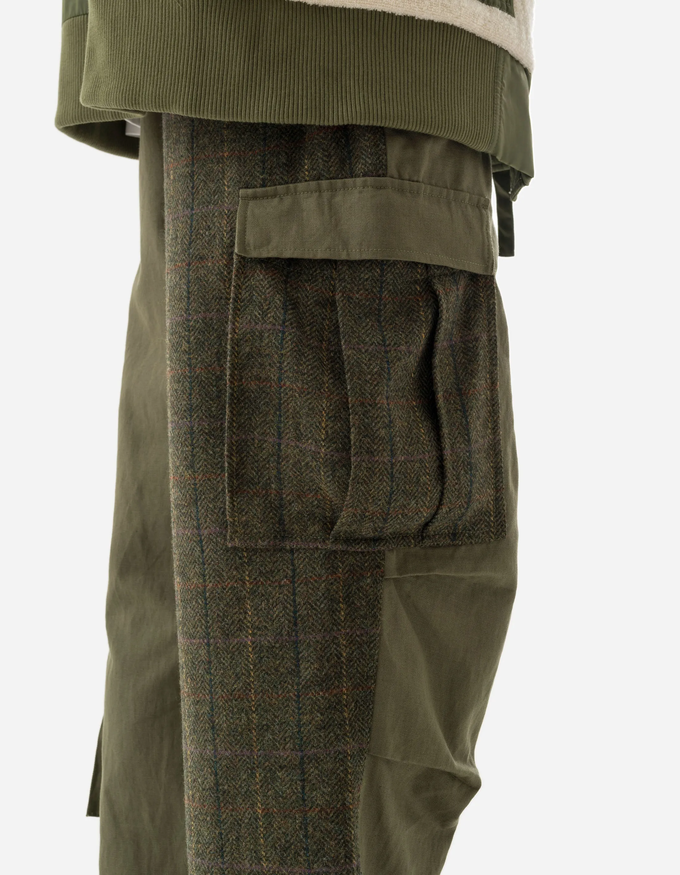 5335 Wool M65 Cargo Pants Olive