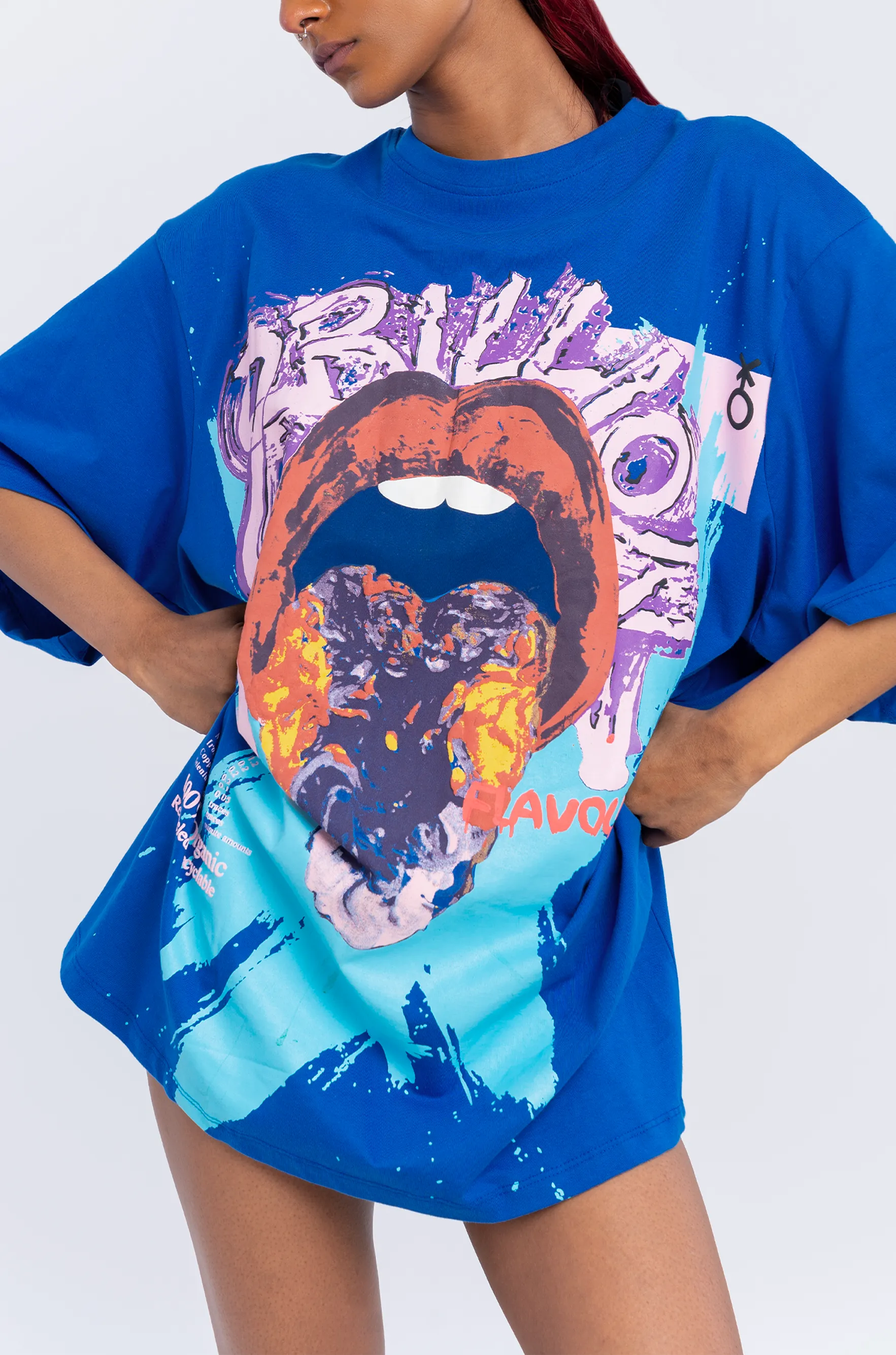 '8 Billion Flavours' T-Shirt (Blue)