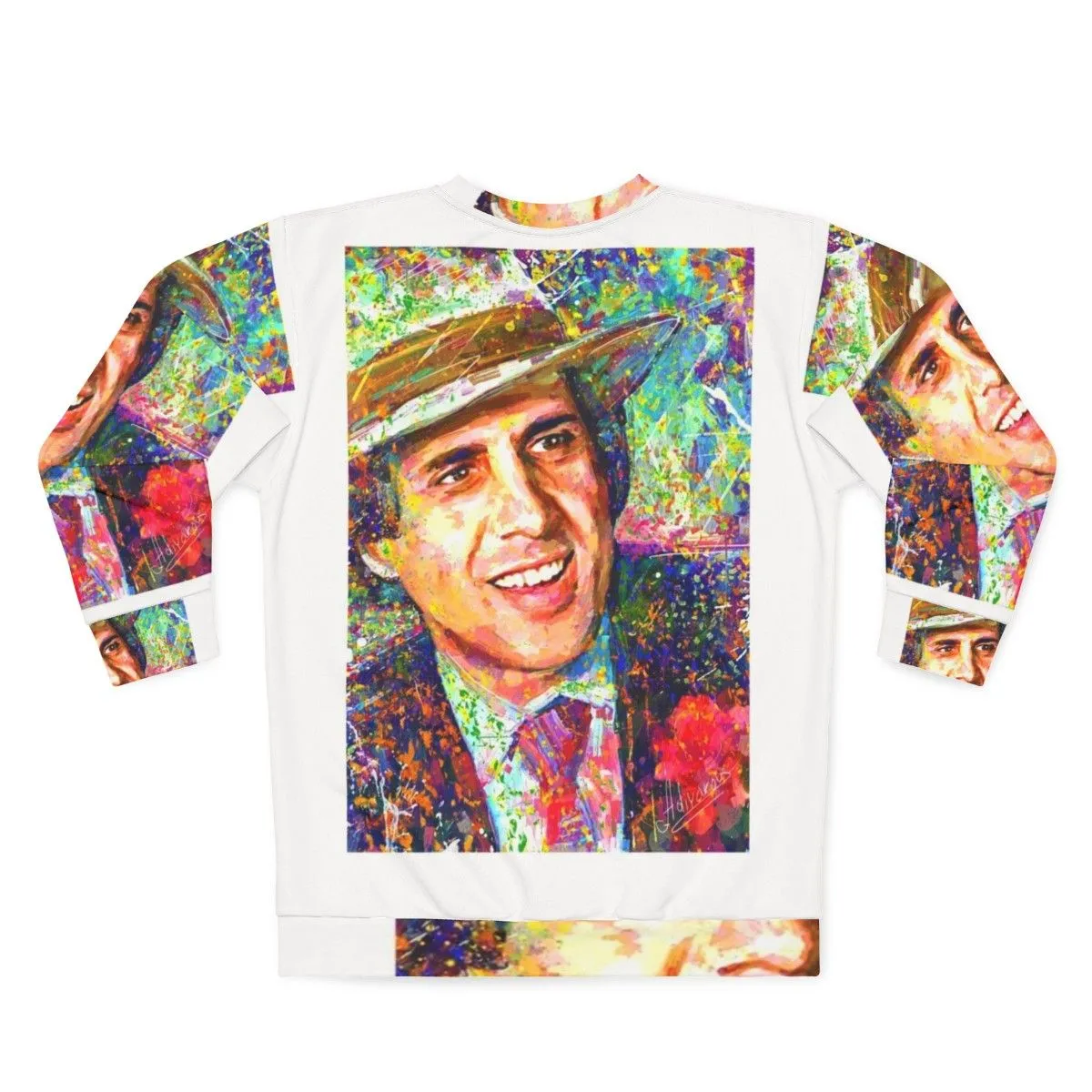 Adriano Celentano Impressionist Dream Sweatshirt