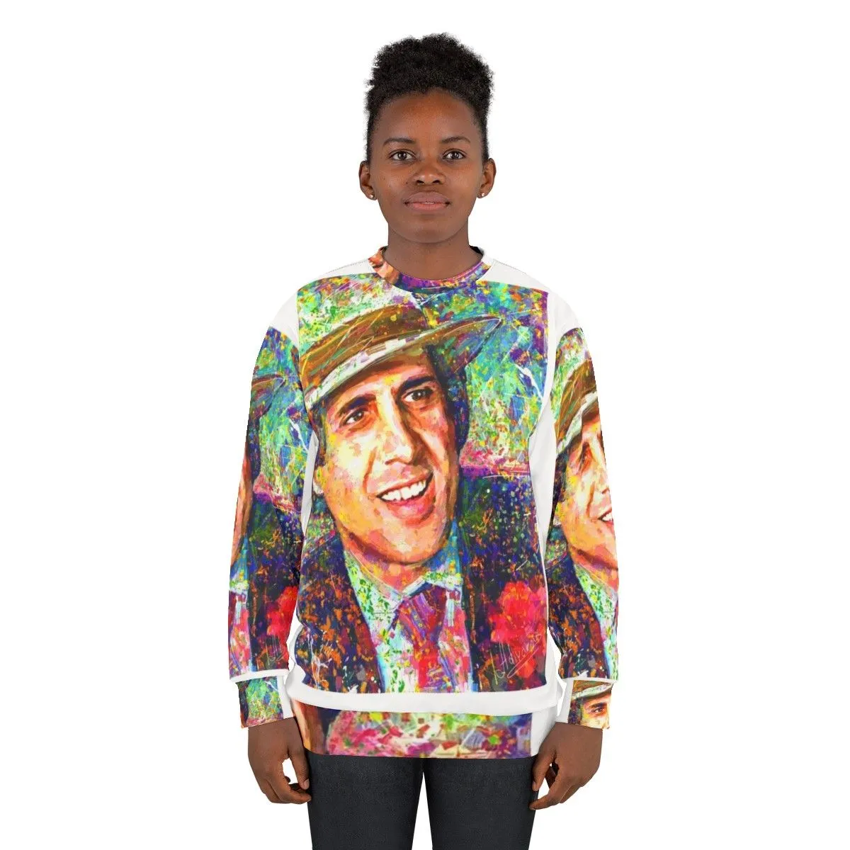 Adriano Celentano Impressionist Dream Sweatshirt