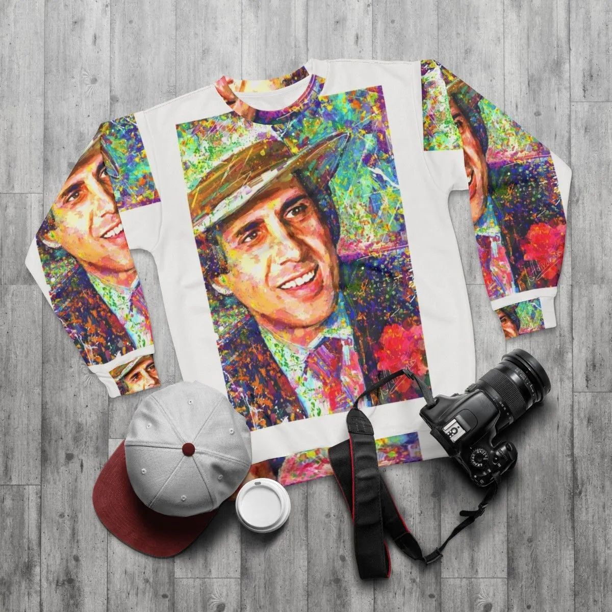 Adriano Celentano Impressionist Dream Sweatshirt