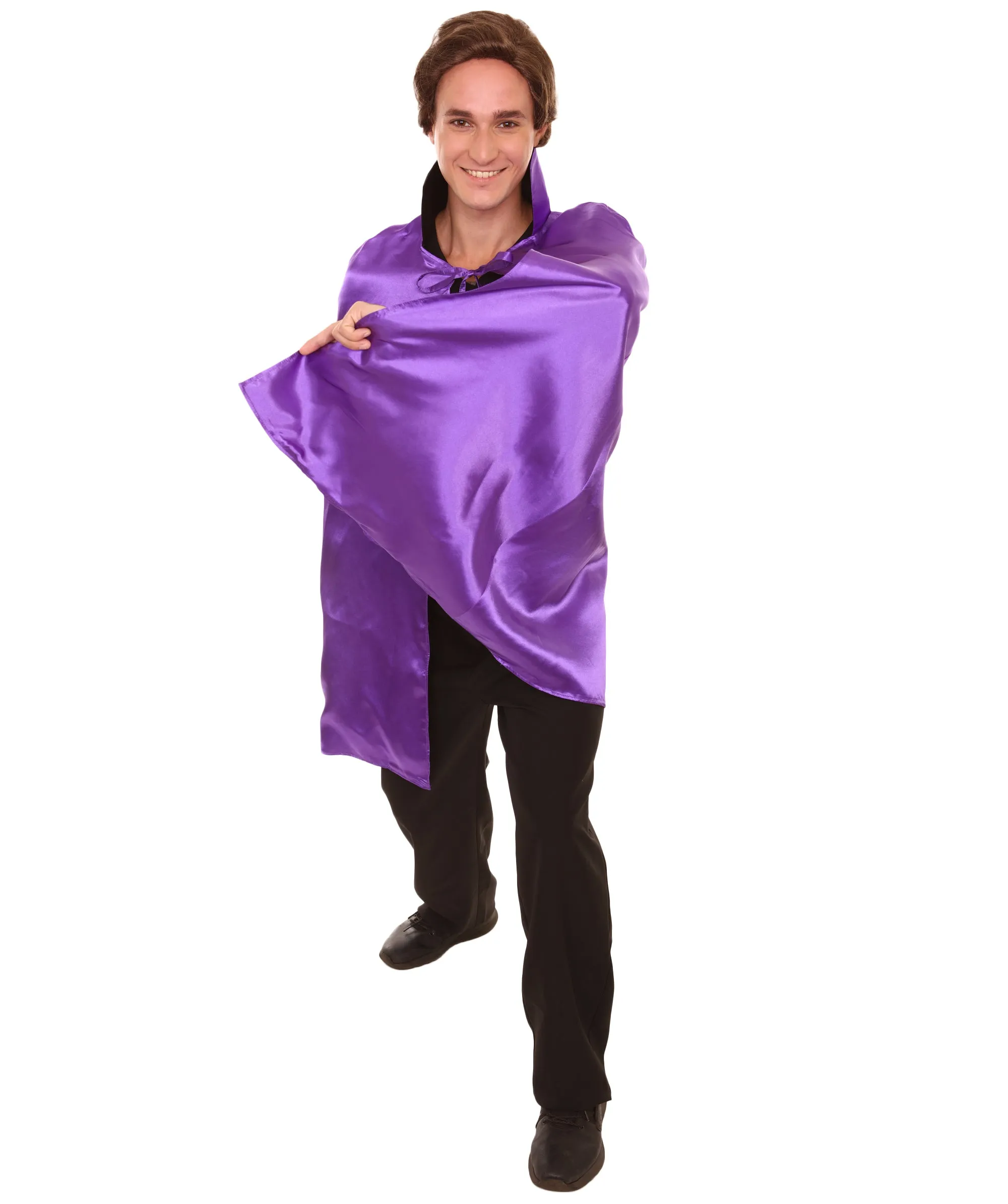 Adult Men's Reversible Vampire Cape Costume | Multiple Color Options Halloween Costume