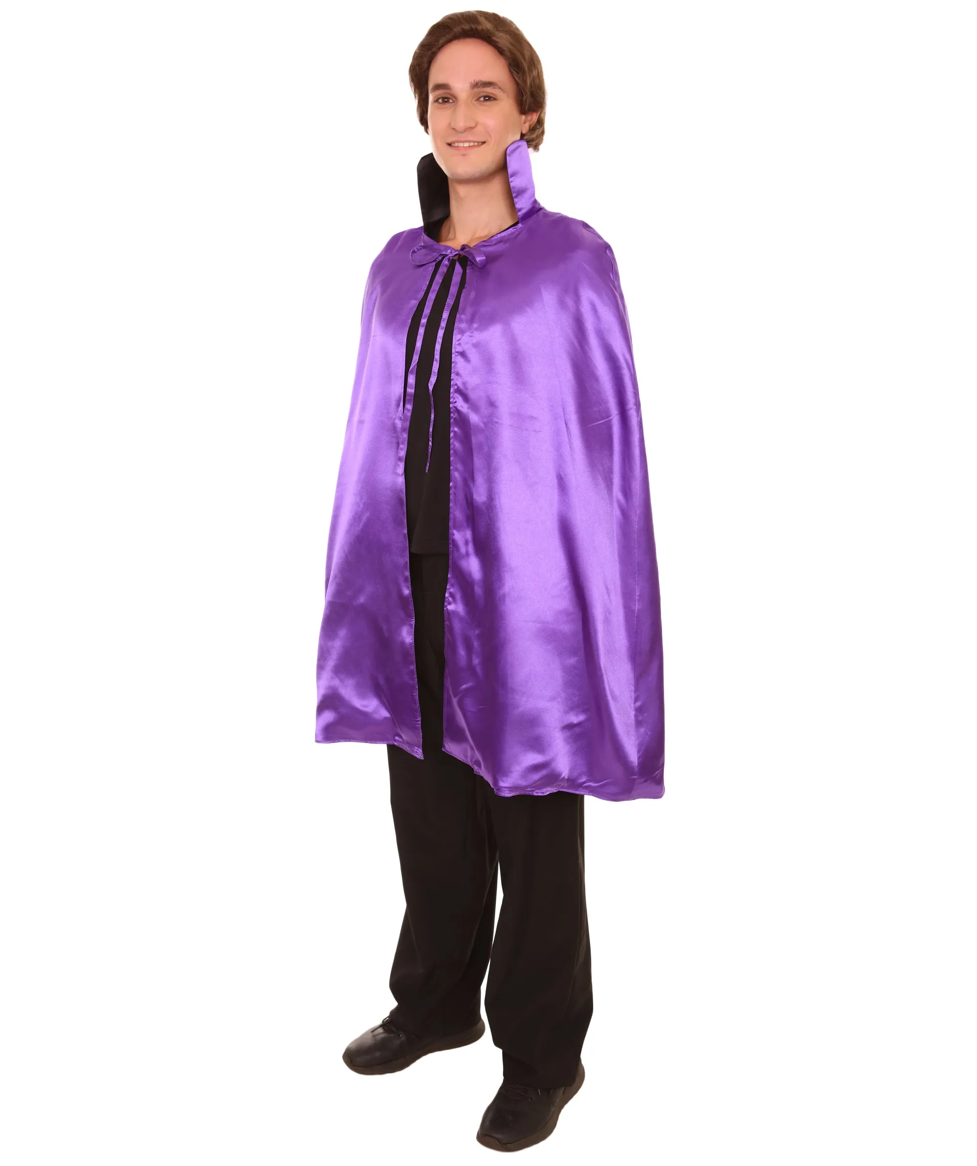 Adult Men's Reversible Vampire Cape Costume | Multiple Color Options Halloween Costume