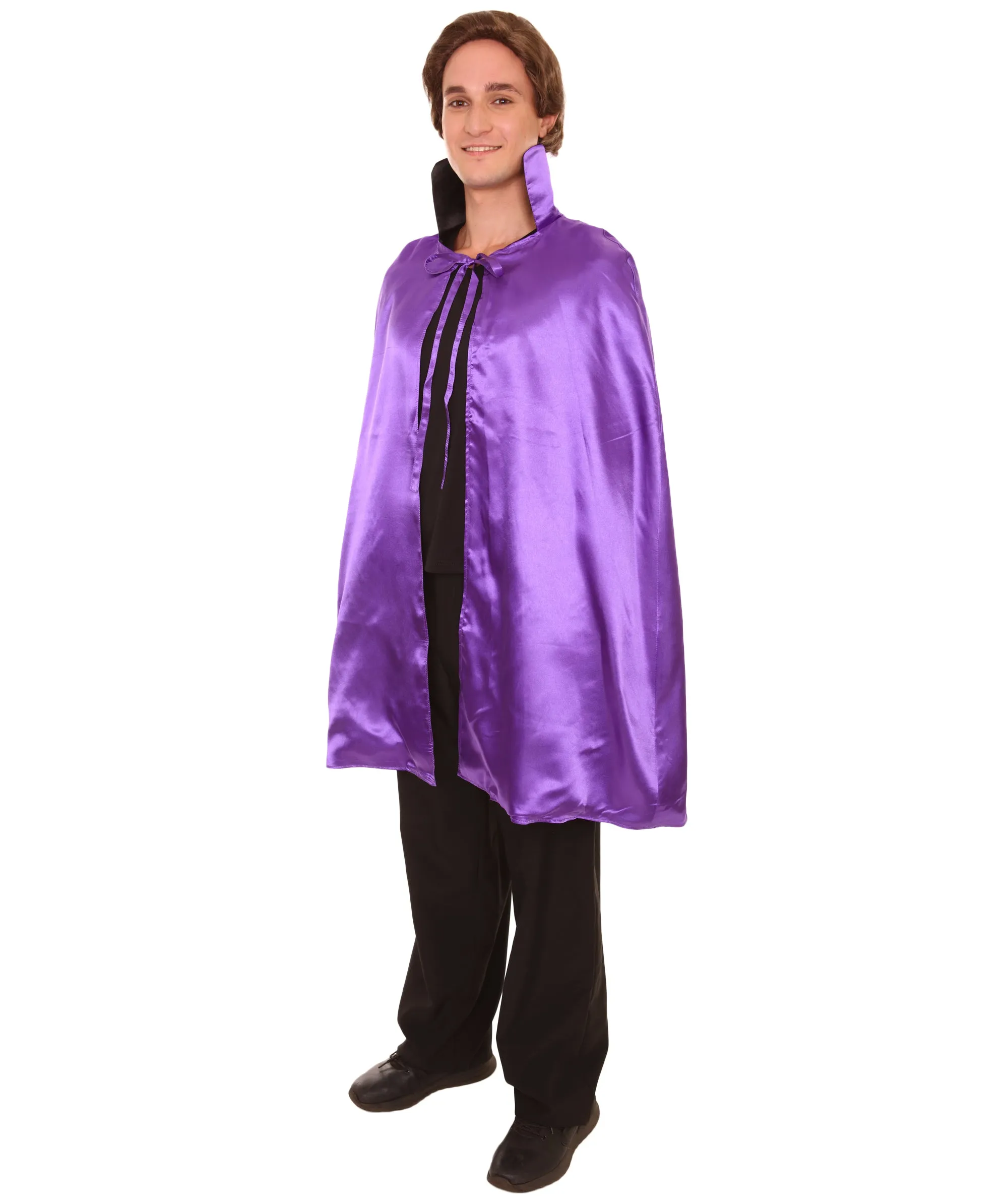 Adult Men's Reversible Vampire Cape Costume | Multiple Color Options Halloween Costume