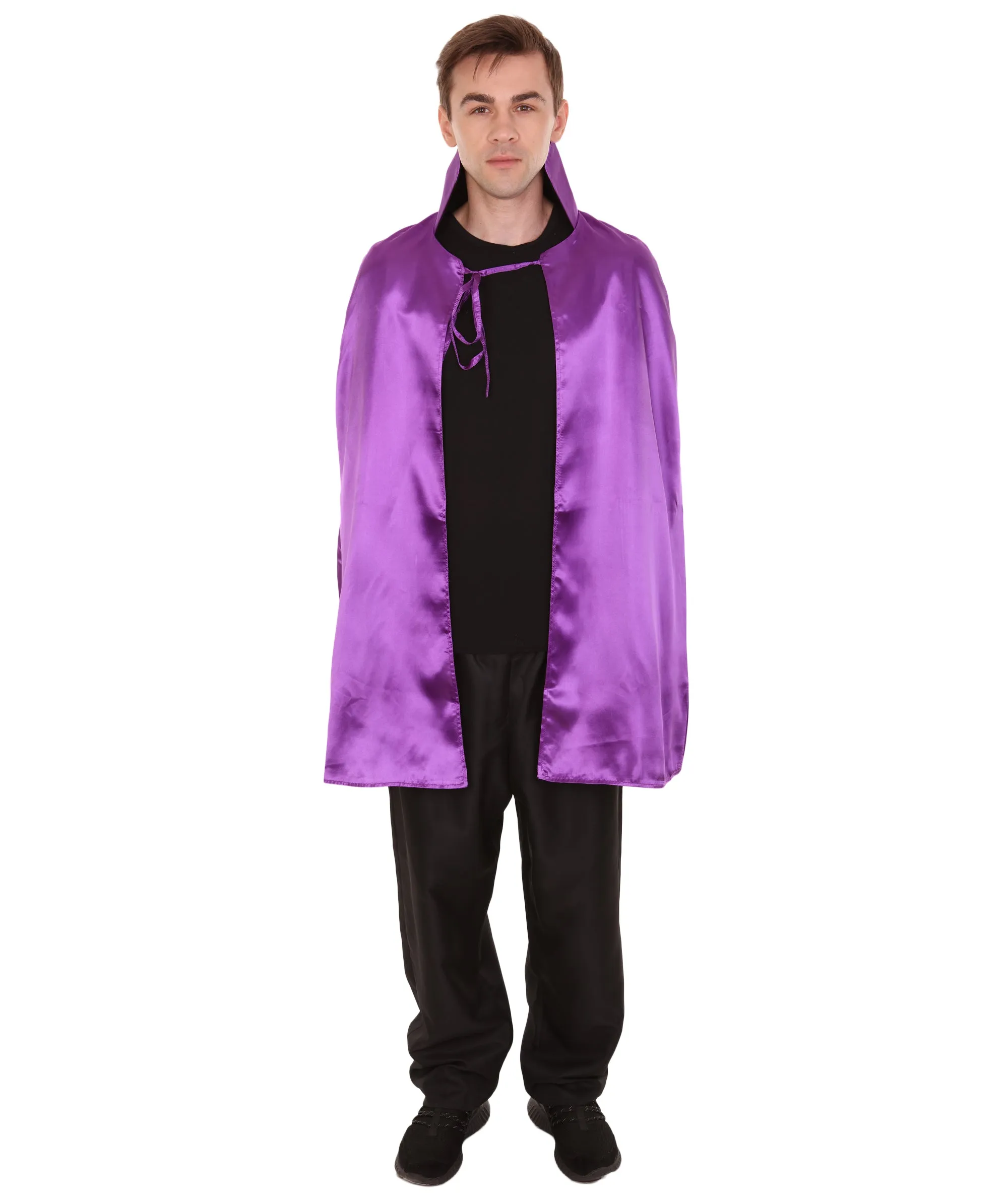 Adult Men's Reversible Vampire Cape Costume | Multiple Color Options Halloween Costume