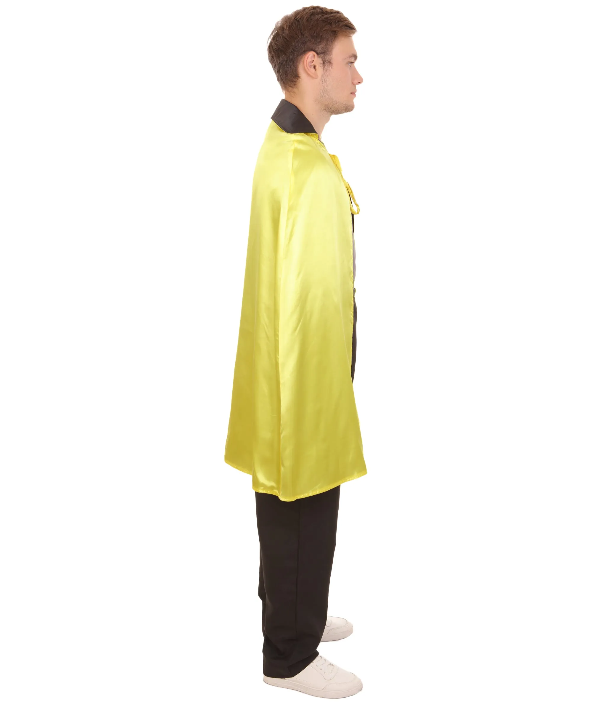 Adult Men's Reversible Vampire Cape Costume | Multiple Color Options Halloween Costume