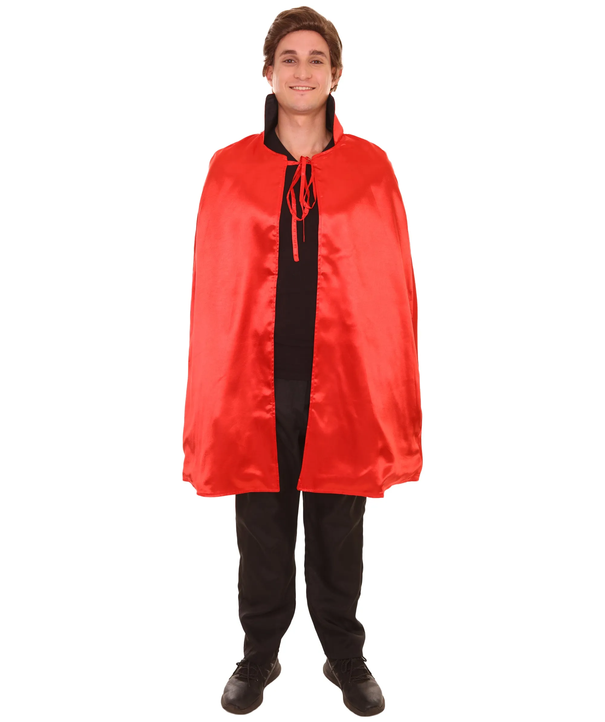 Adult Men's Reversible Vampire Cape Costume | Multiple Color Options Halloween Costume