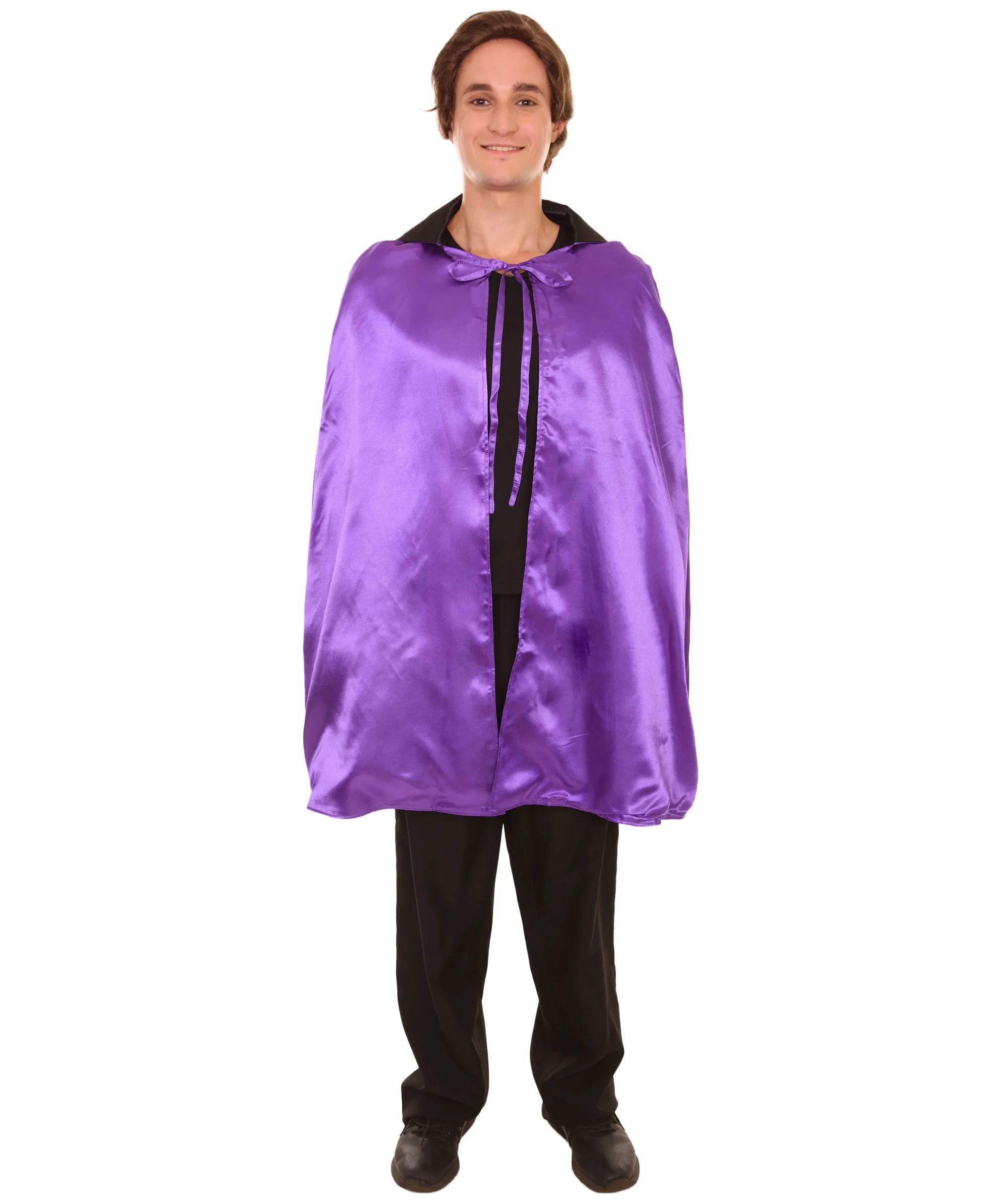 Adult Men's Reversible Vampire Cape Costume | Multiple Color Options Halloween Costume