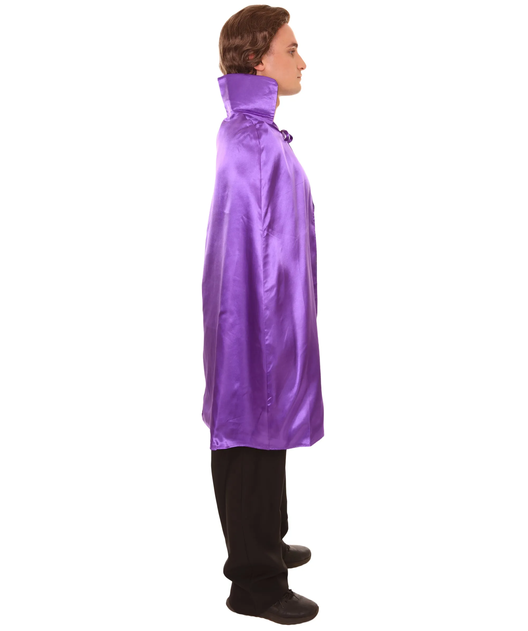 Adult Men's Reversible Vampire Cape Costume | Multiple Color Options Halloween Costume