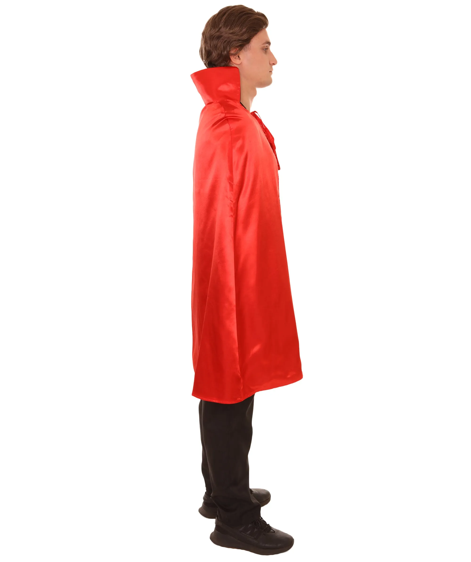 Adult Men's Reversible Vampire Cape Costume | Multiple Color Options Halloween Costume