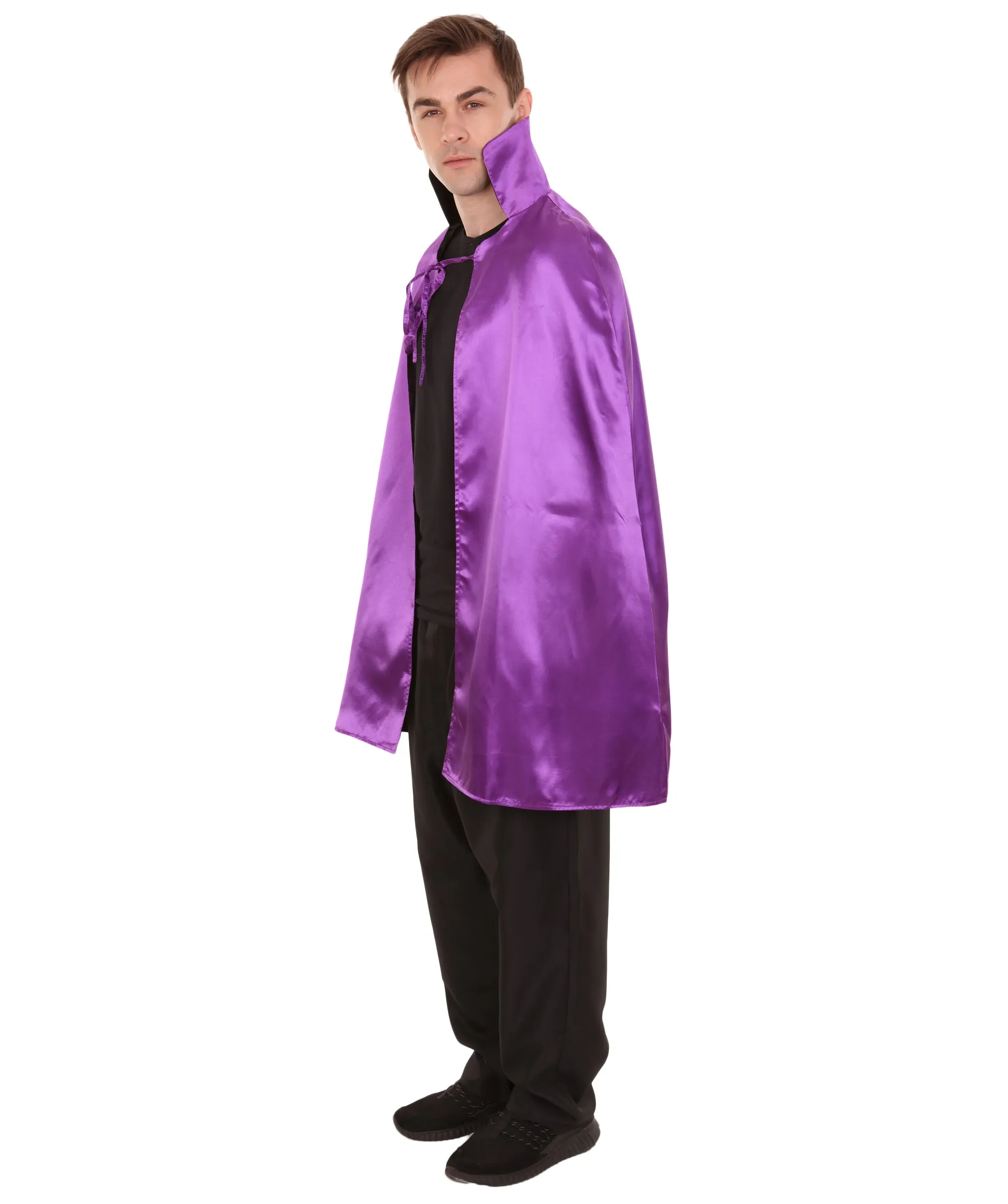 Adult Men's Reversible Vampire Cape Costume | Multiple Color Options Halloween Costume