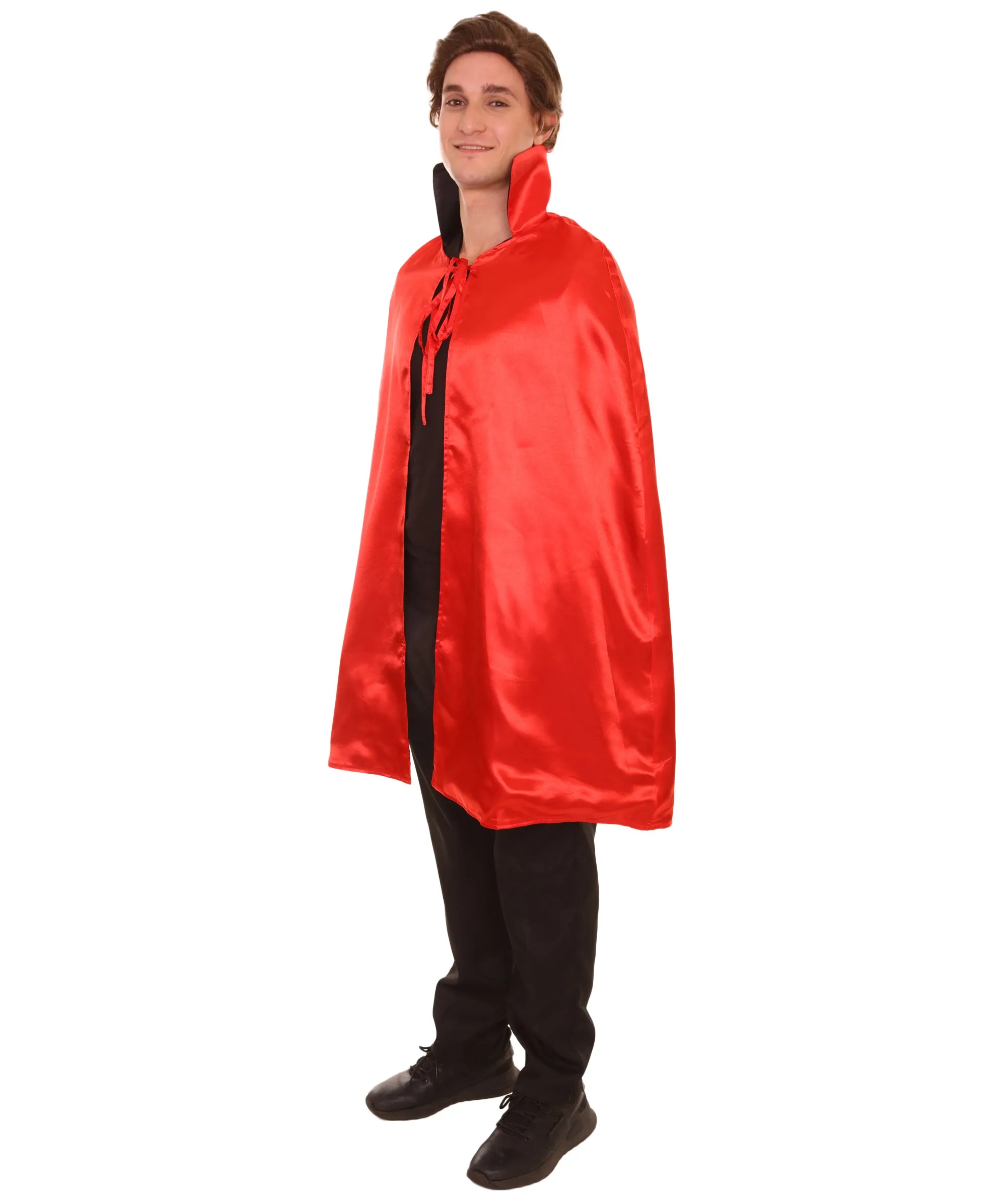 Adult Men's Reversible Vampire Cape Costume | Multiple Color Options Halloween Costume