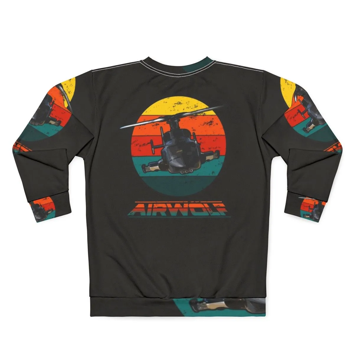 Airwolf 80s Retro Classic TV Series Sweatshirt