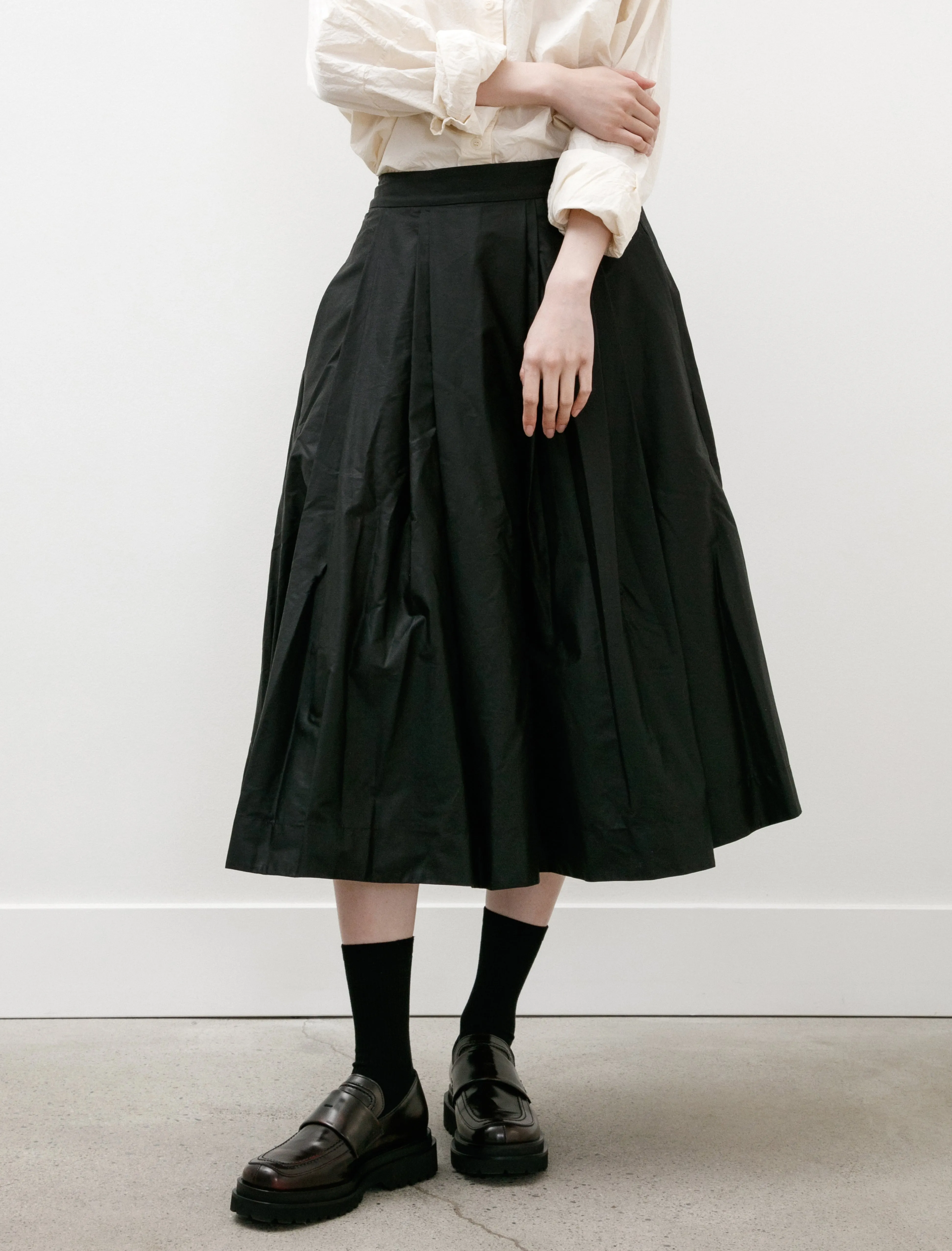 Anarchic Skirt Lacqed Black