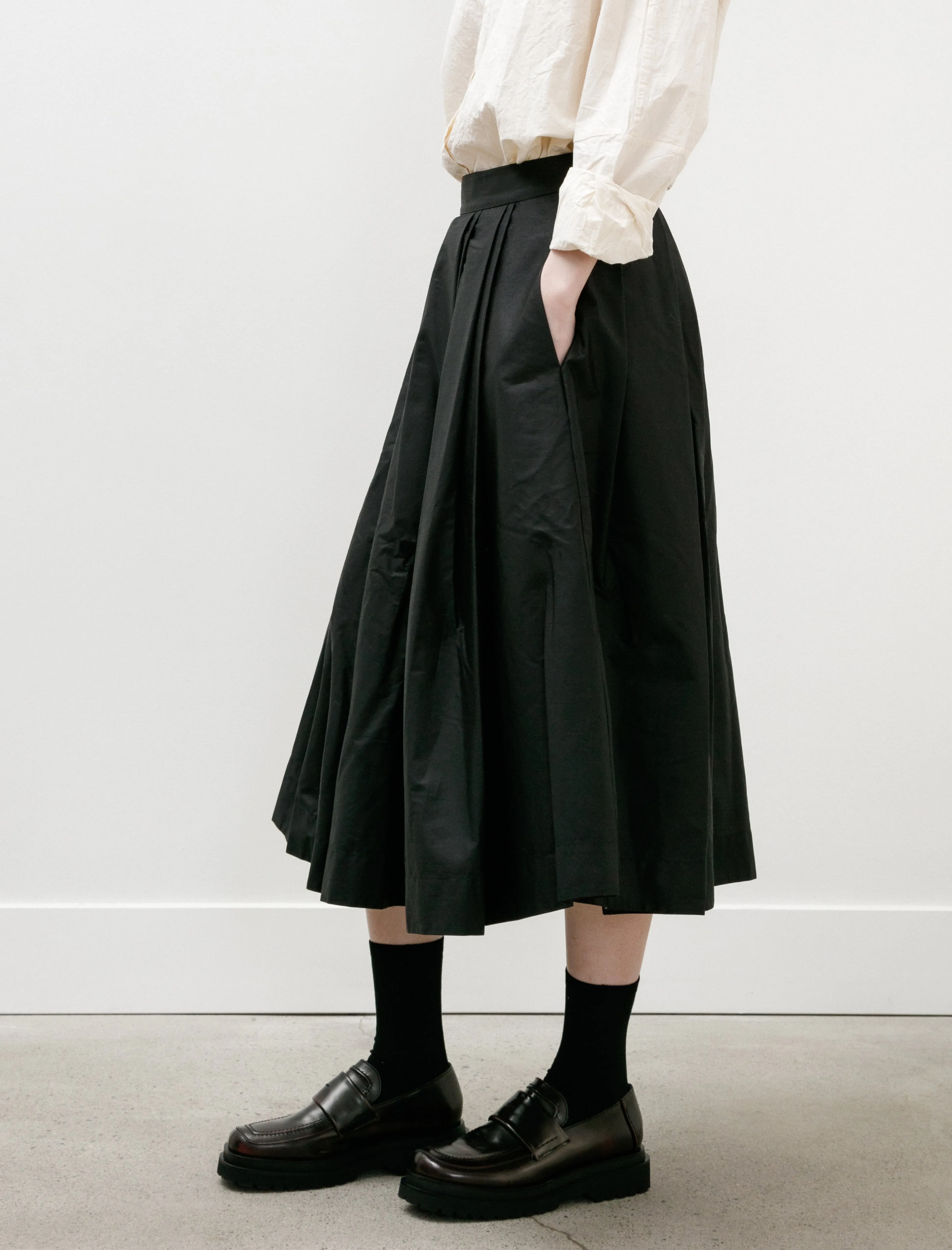 Anarchic Skirt Lacqed Black