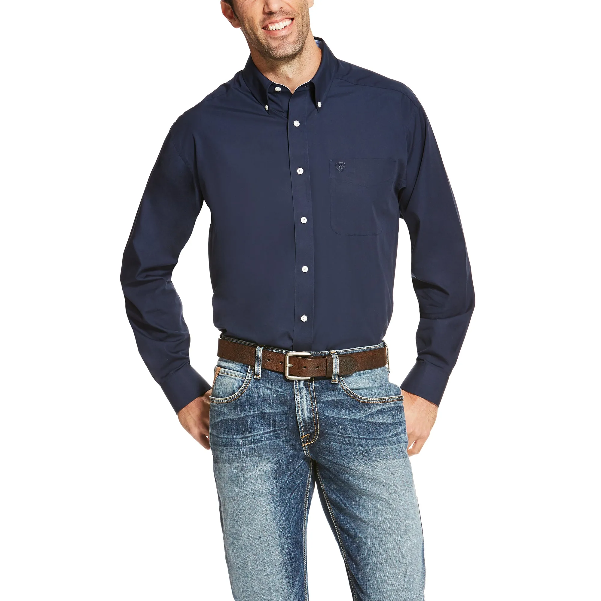 Ariat Wrinkle Free Solid Shirt