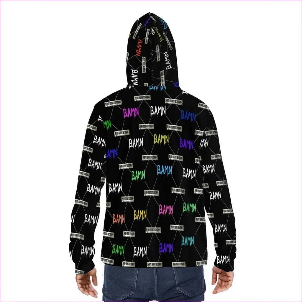 B.A.M.N in Color Unisex Pullover Hoodie w/ Mask