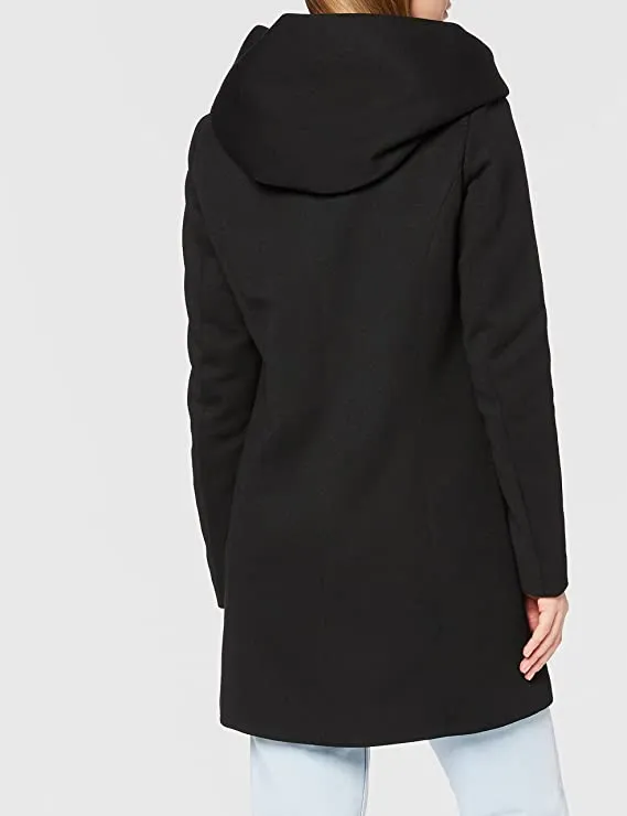 Black Ladies Onlsedona Light Coat OTW Noos - ONLY