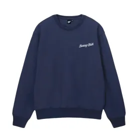 Blahdy Blah Logo Sweatshirt: NAVY