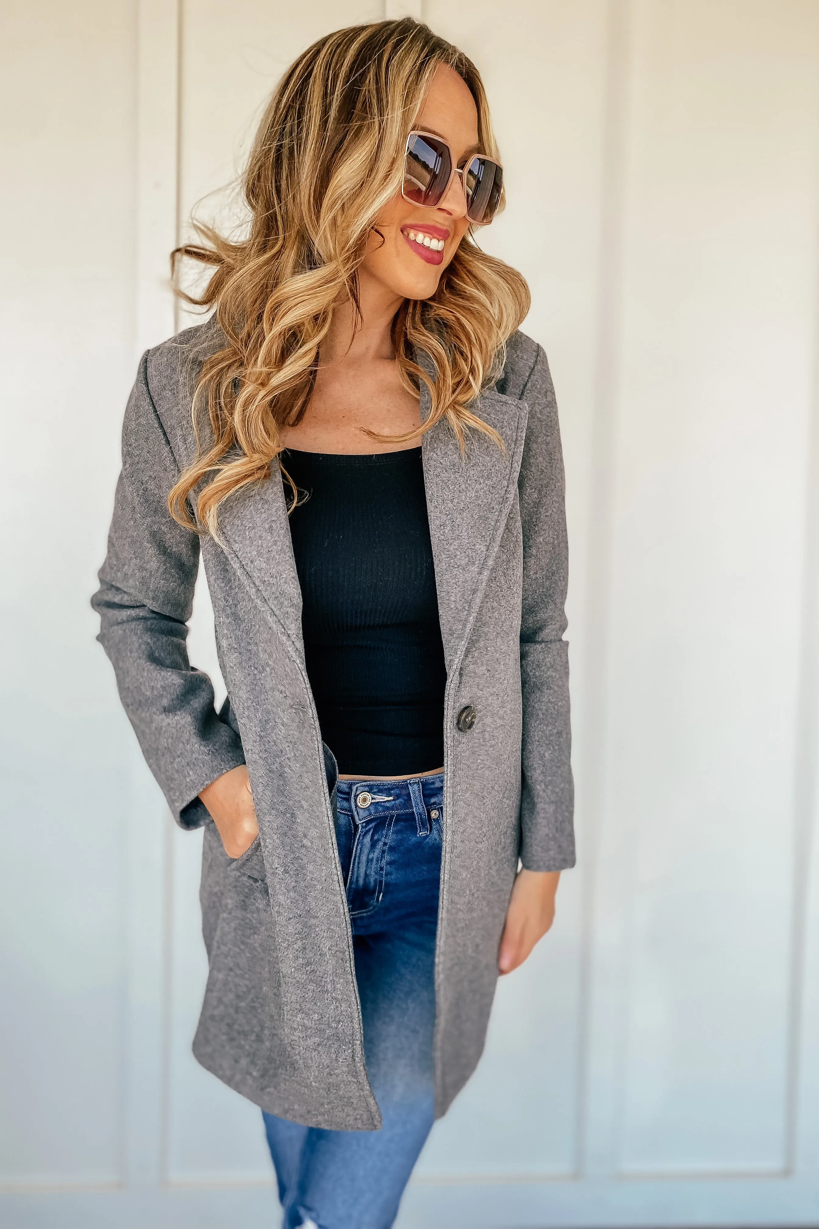 Brinkley Coat in Grey