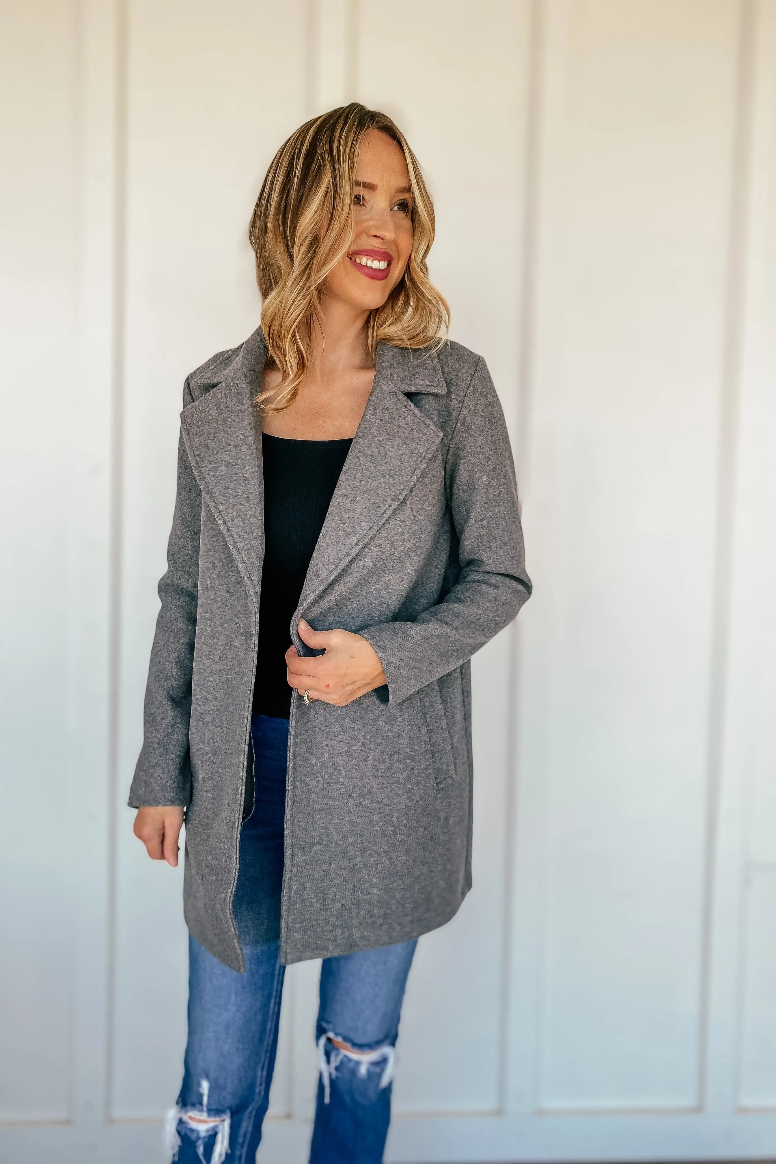 Brinkley Coat in Grey