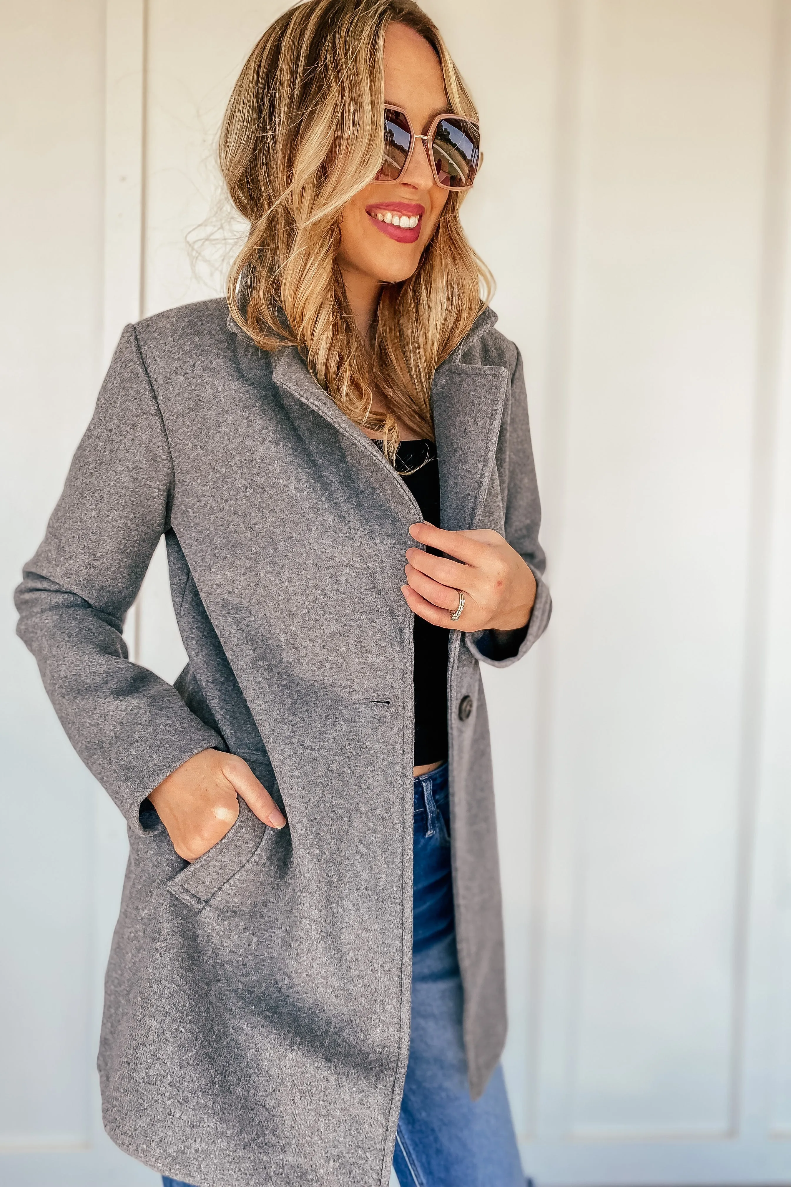 Brinkley Coat in Grey