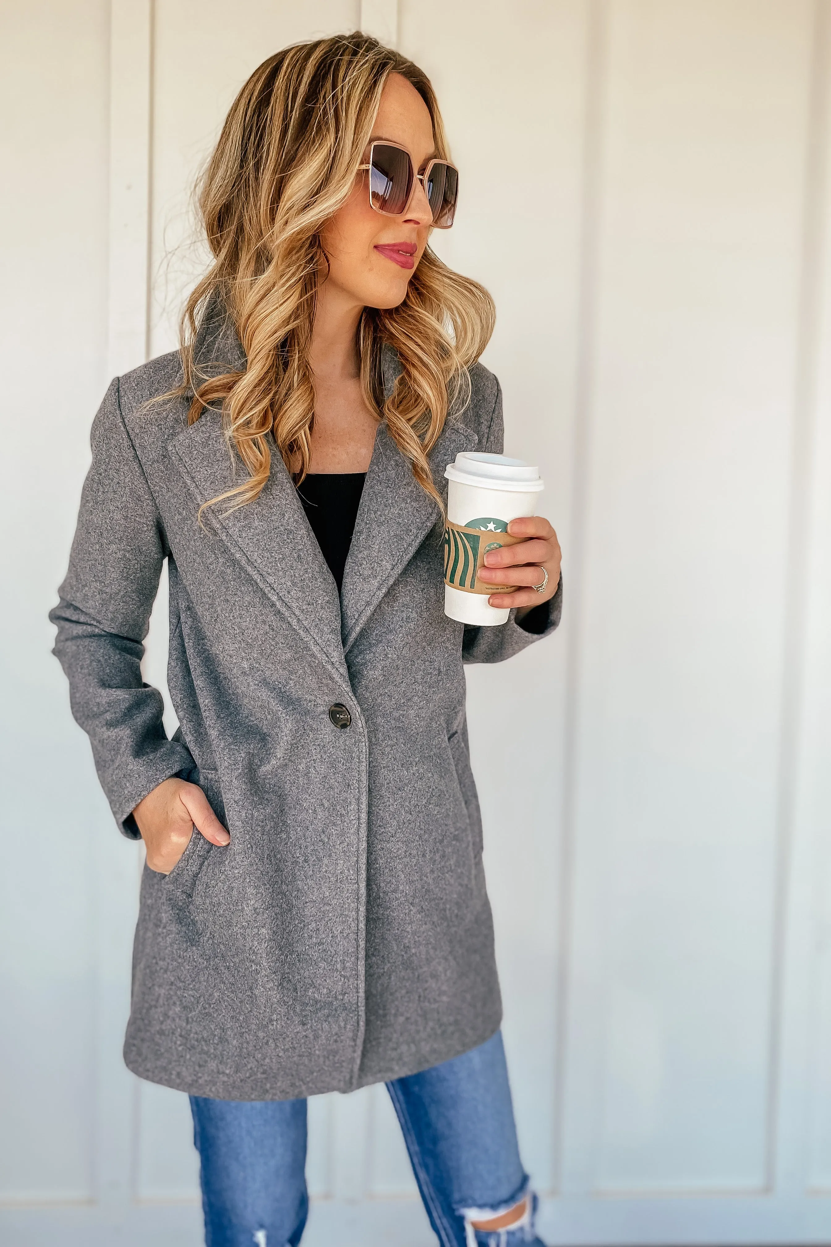 Brinkley Coat in Grey