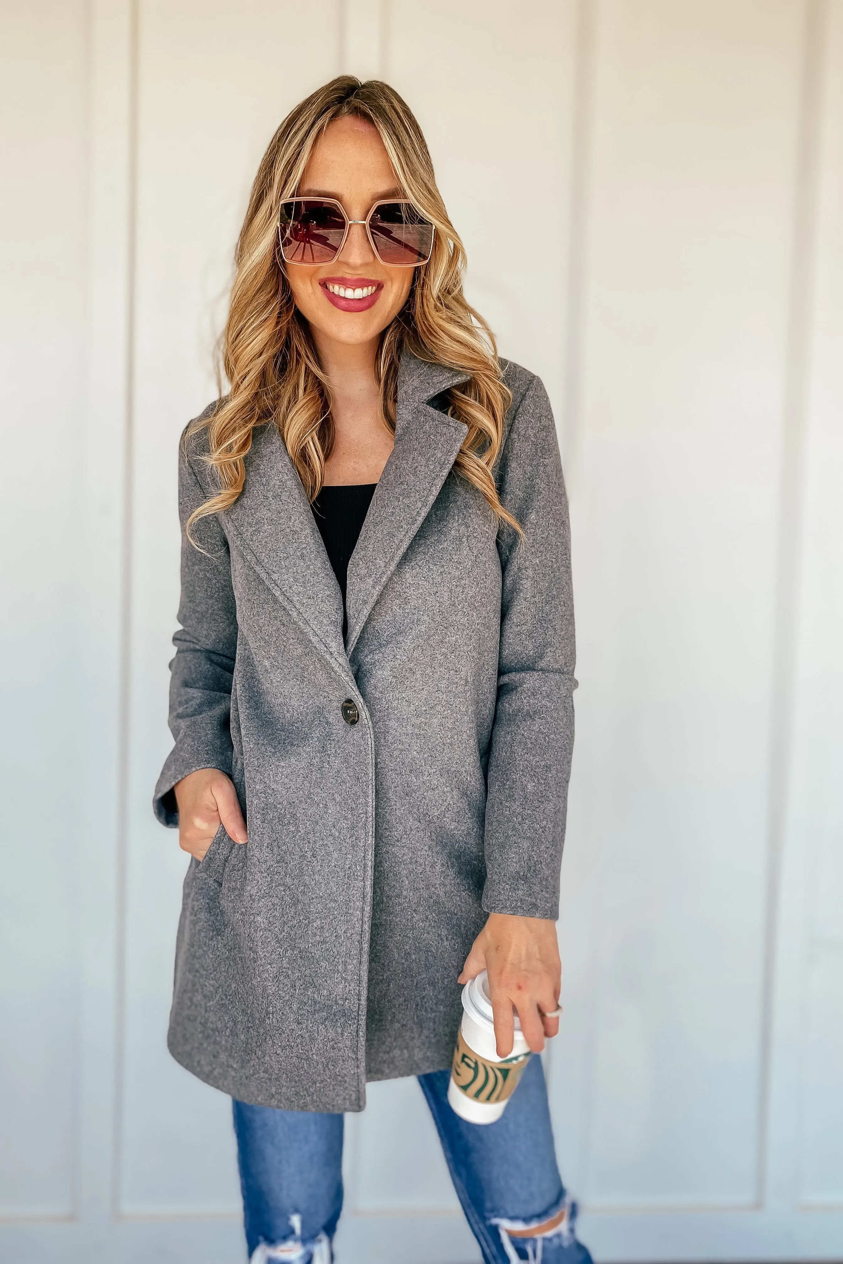 Brinkley Coat in Grey