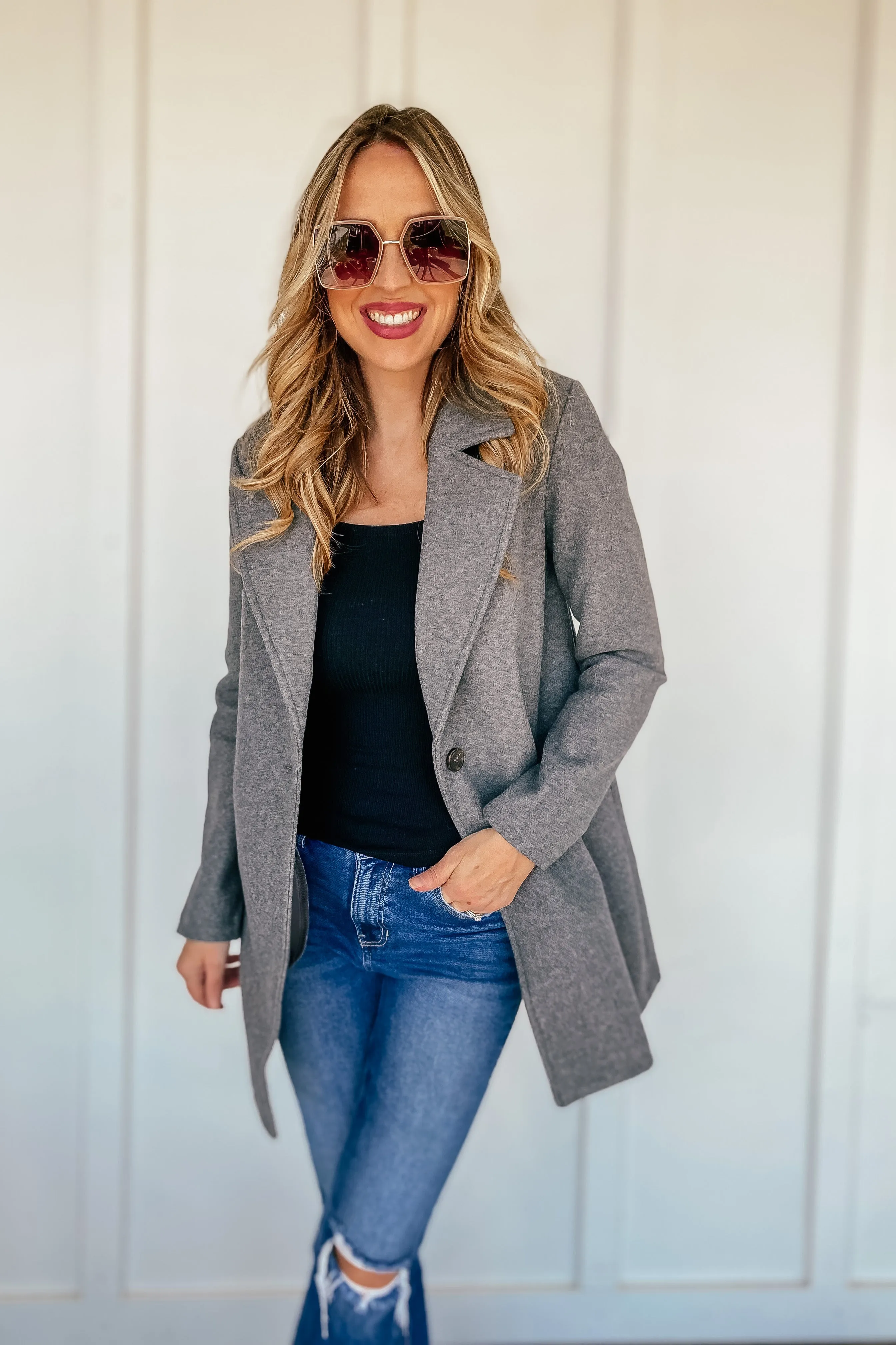 Brinkley Coat in Grey