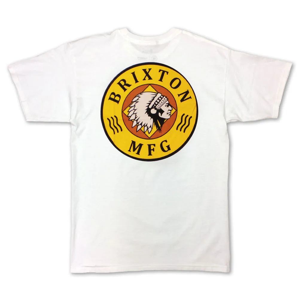 Brixton Ottawa T-Shirt White