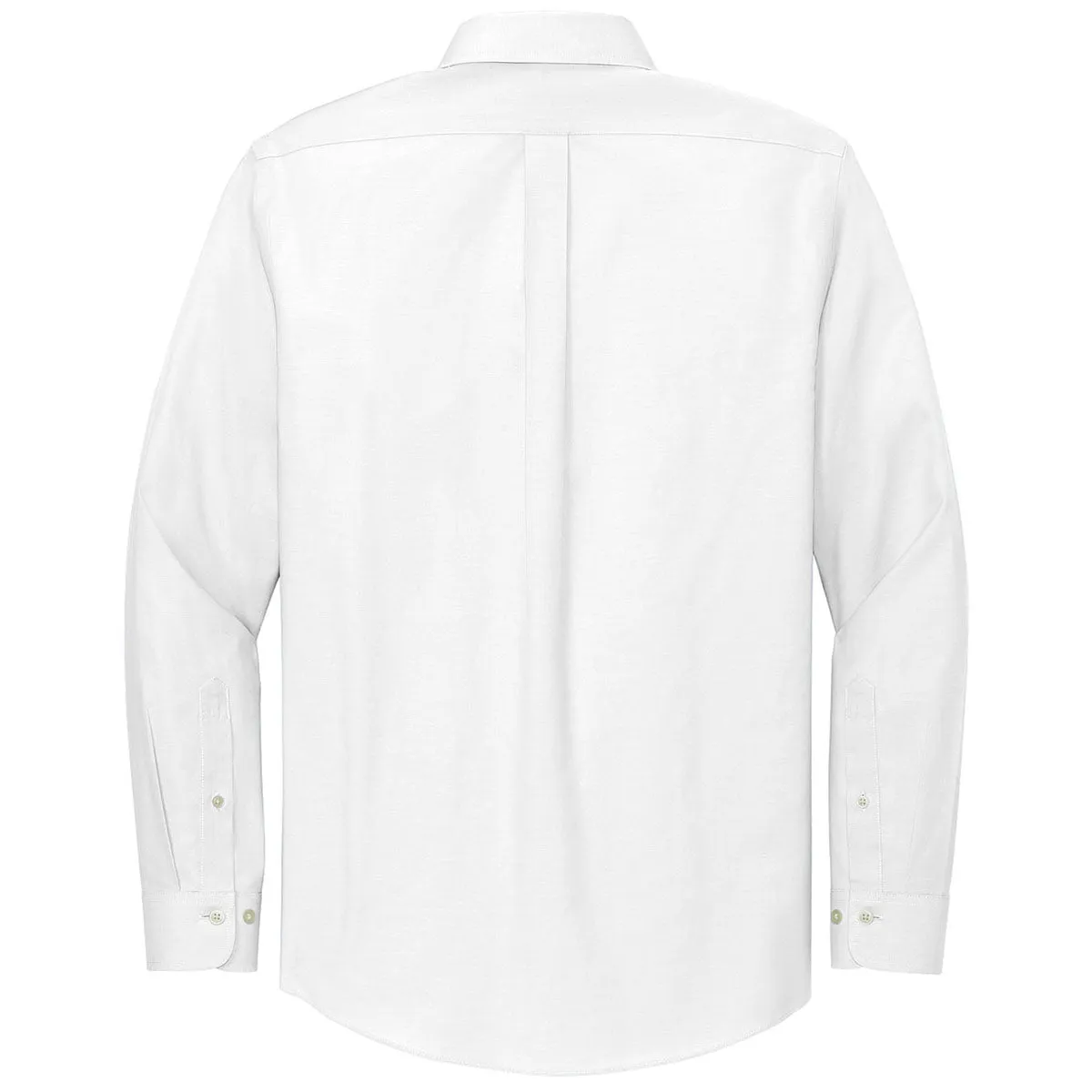 Brooks Brothers Men's White Wrinkle-Free Stretch Pinpoint Shirt