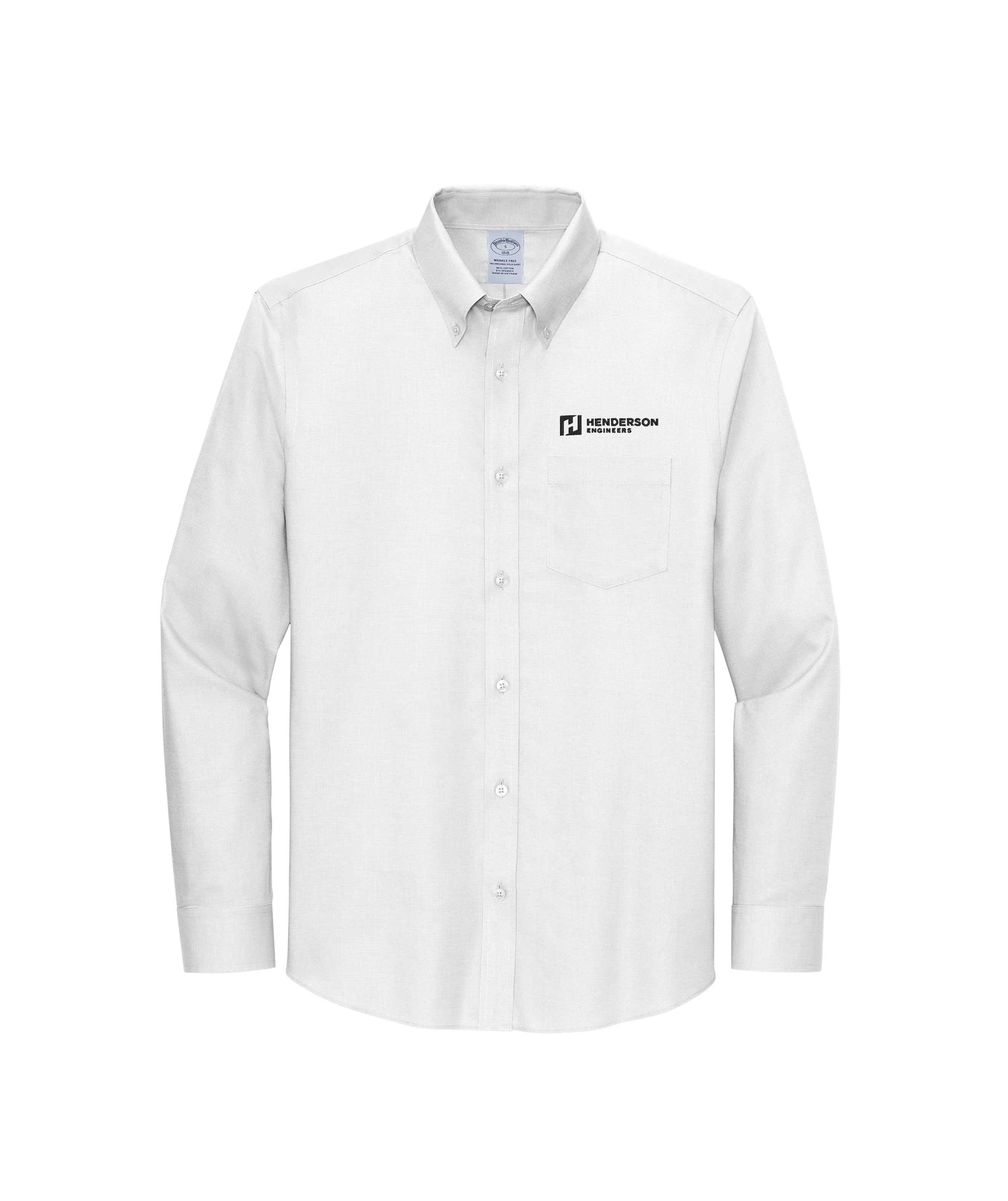 Brooks Brothers Wrinkle-Free Stretch Nailhead Shirt