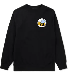 Bumble Bee Chest Mens Crewneck Sweatshirt