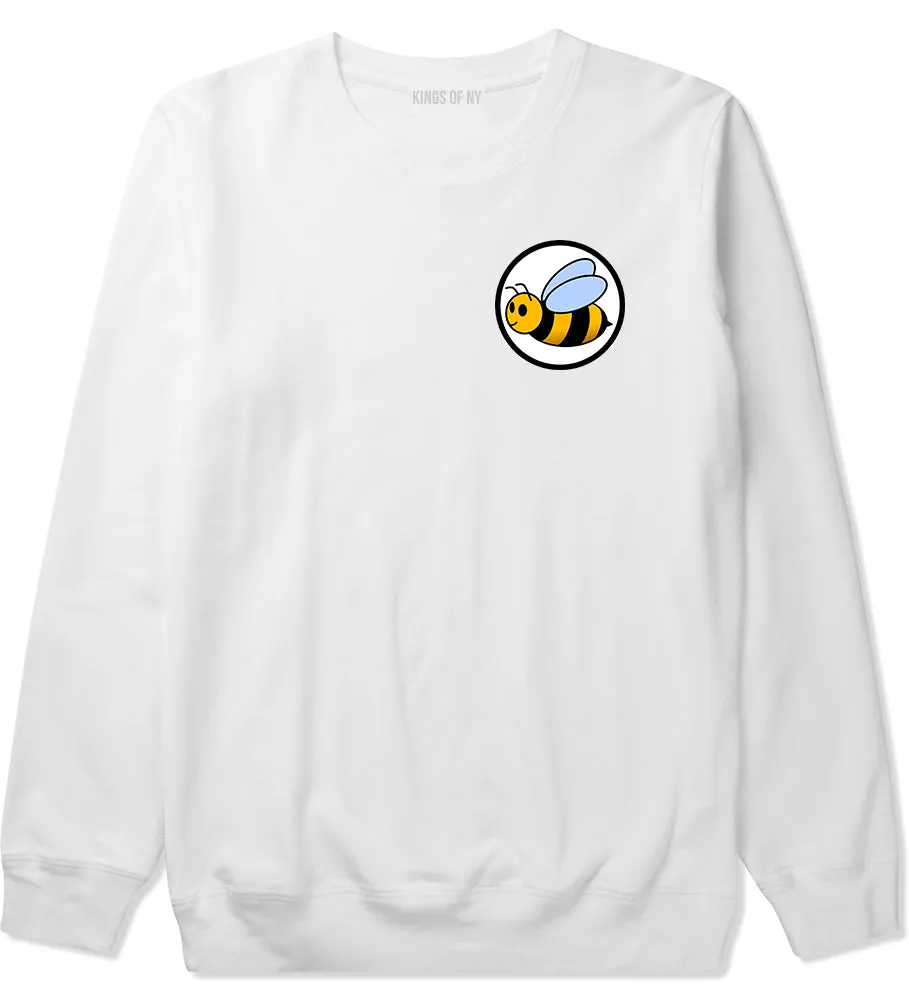 Bumble Bee Chest Mens Crewneck Sweatshirt