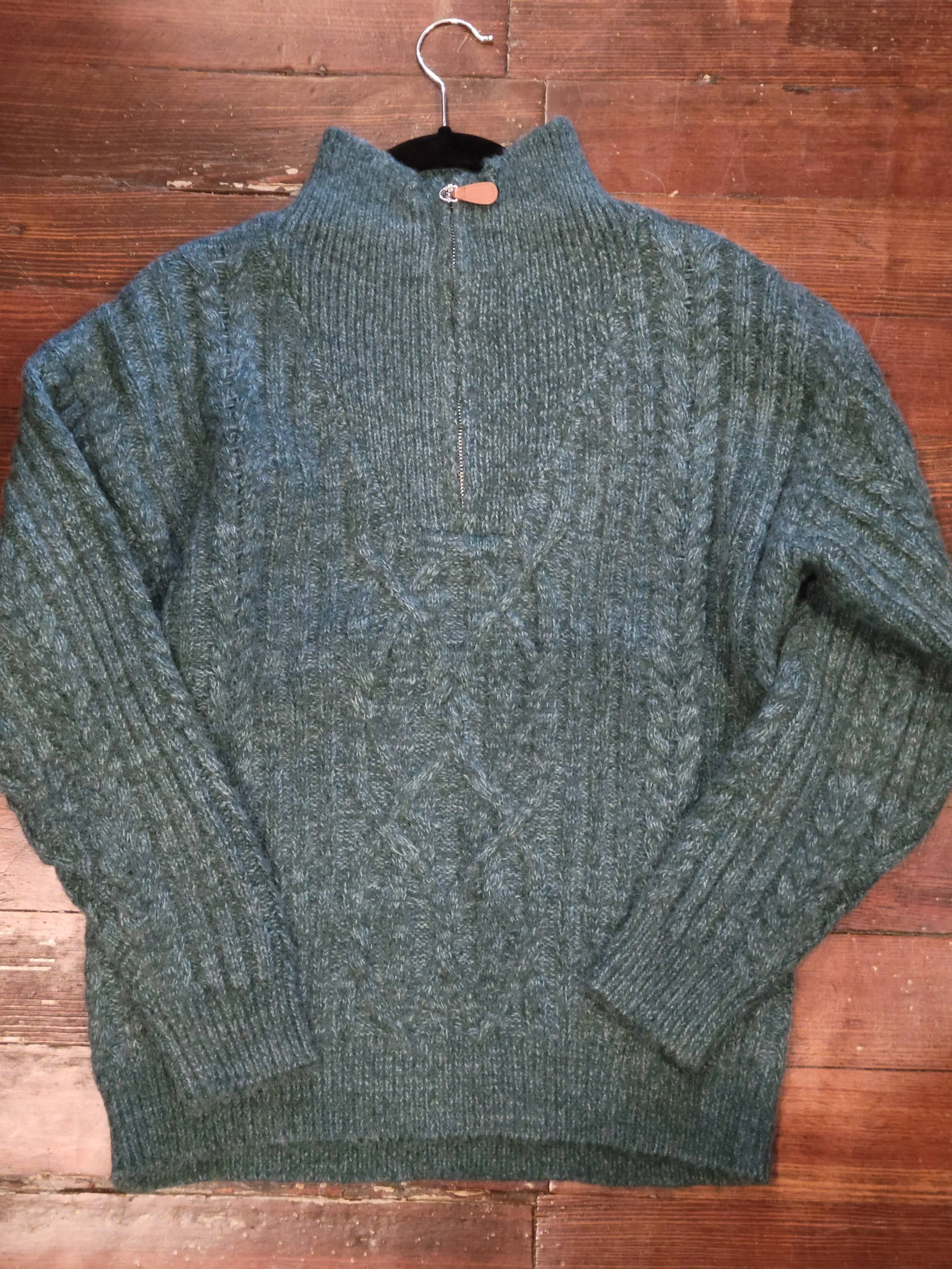 Cable 1/4 Zip Sweater