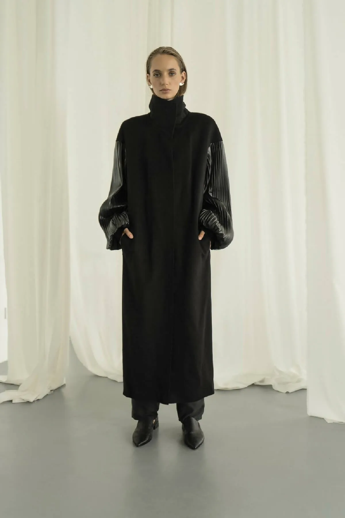 COCOON WOOL COAT