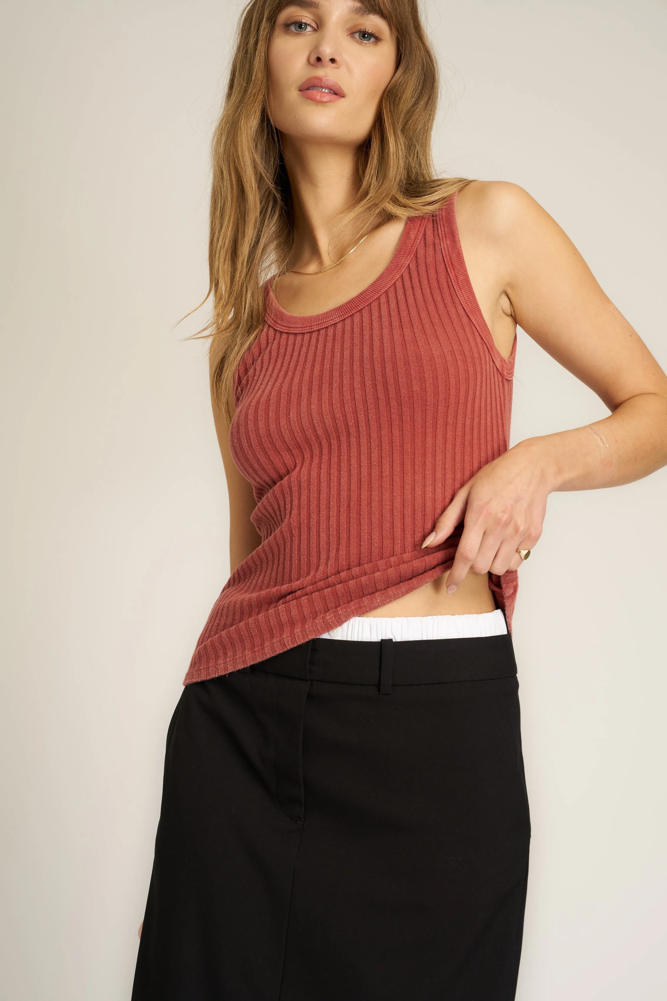 Cooper Sweater Rib Tank