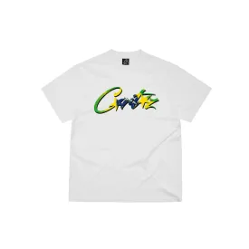 Corteiz Brasil Tee - White