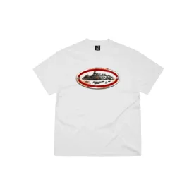 Corteiz Rusty Alcatraz White Tee