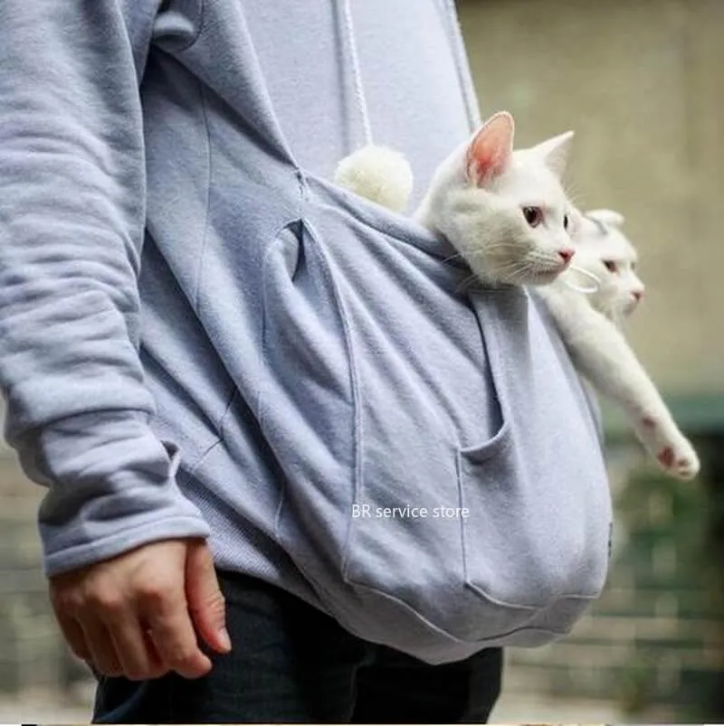 CozyCat | Comfortable Hoodie with Cat Bag