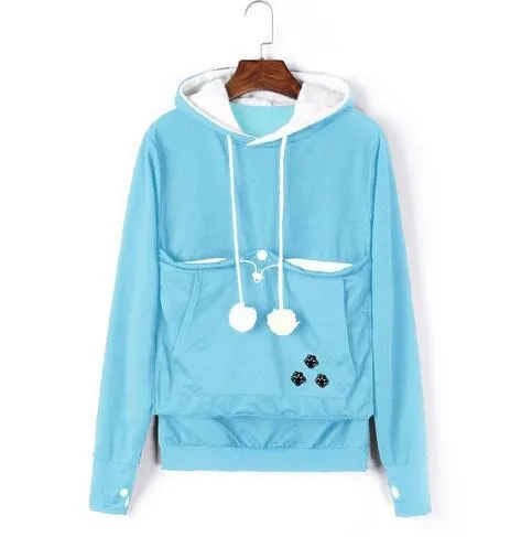 CozyCat | Comfortable Hoodie with Cat Bag