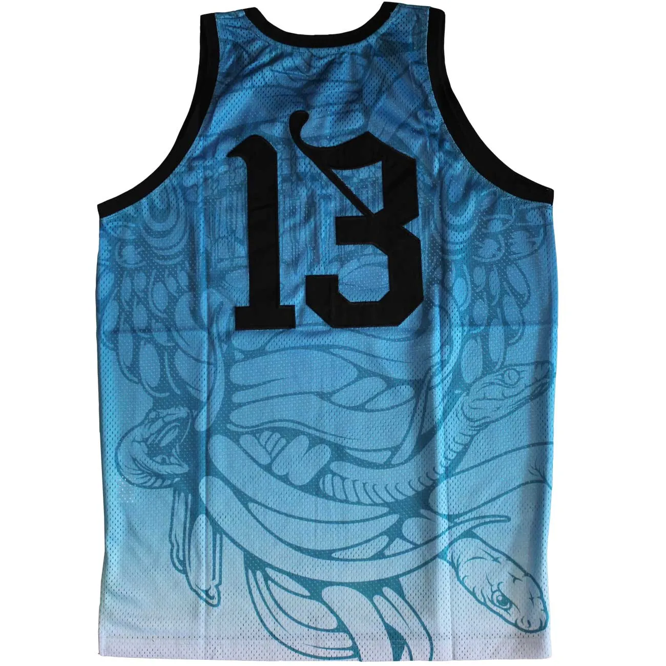 Crooks & Castles Trece Basketball Jersey Tank Top Blue