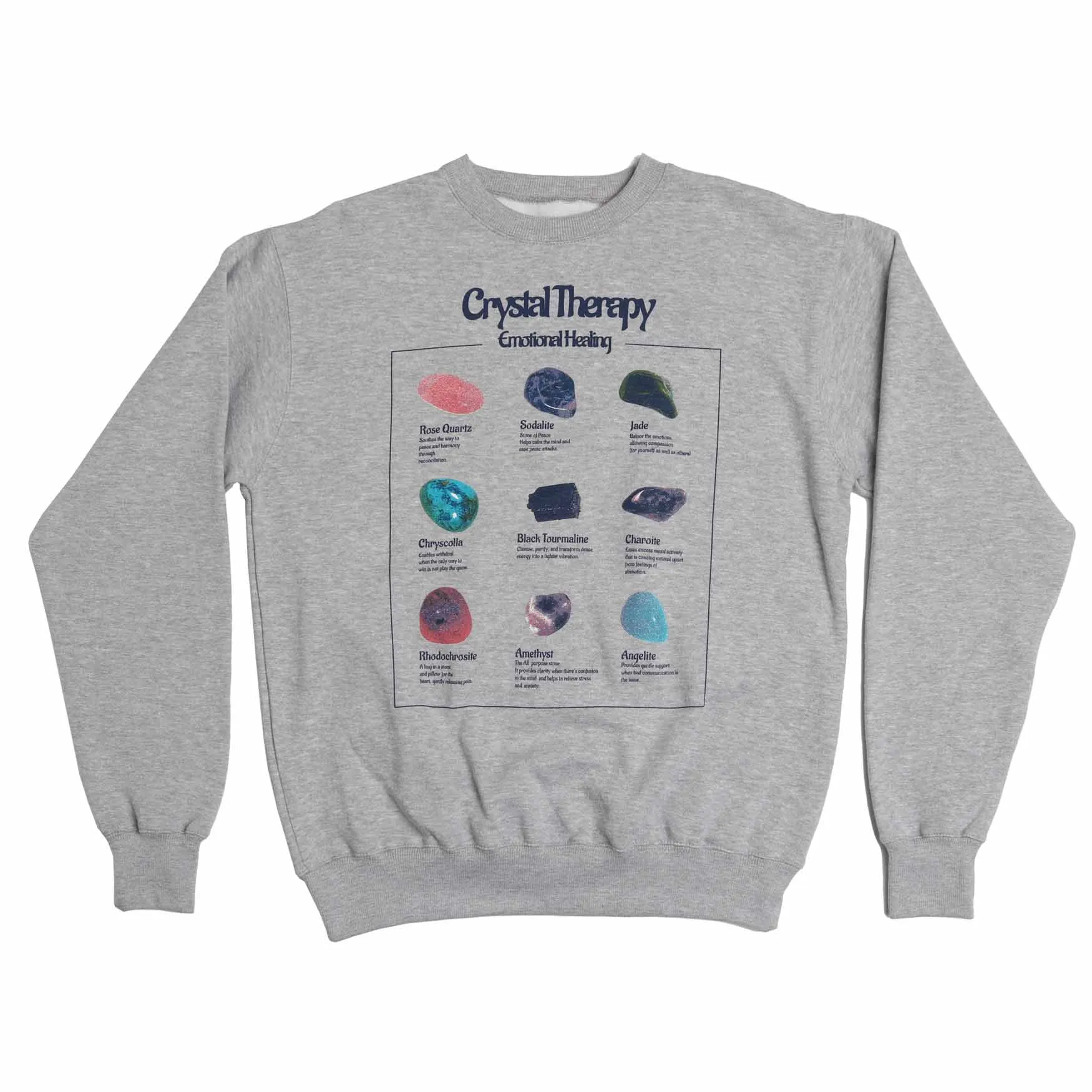 CRYSTAL THERAPY SWEATSHIRT