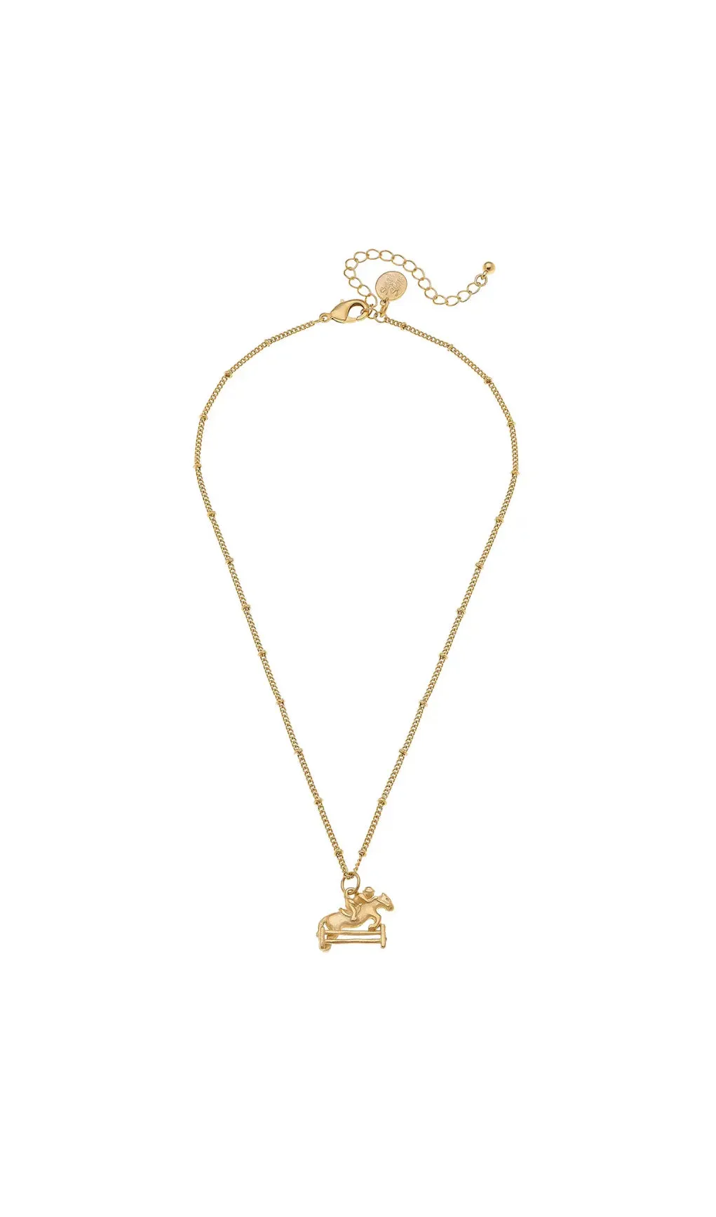 Dainty Horse Jumper Necklace