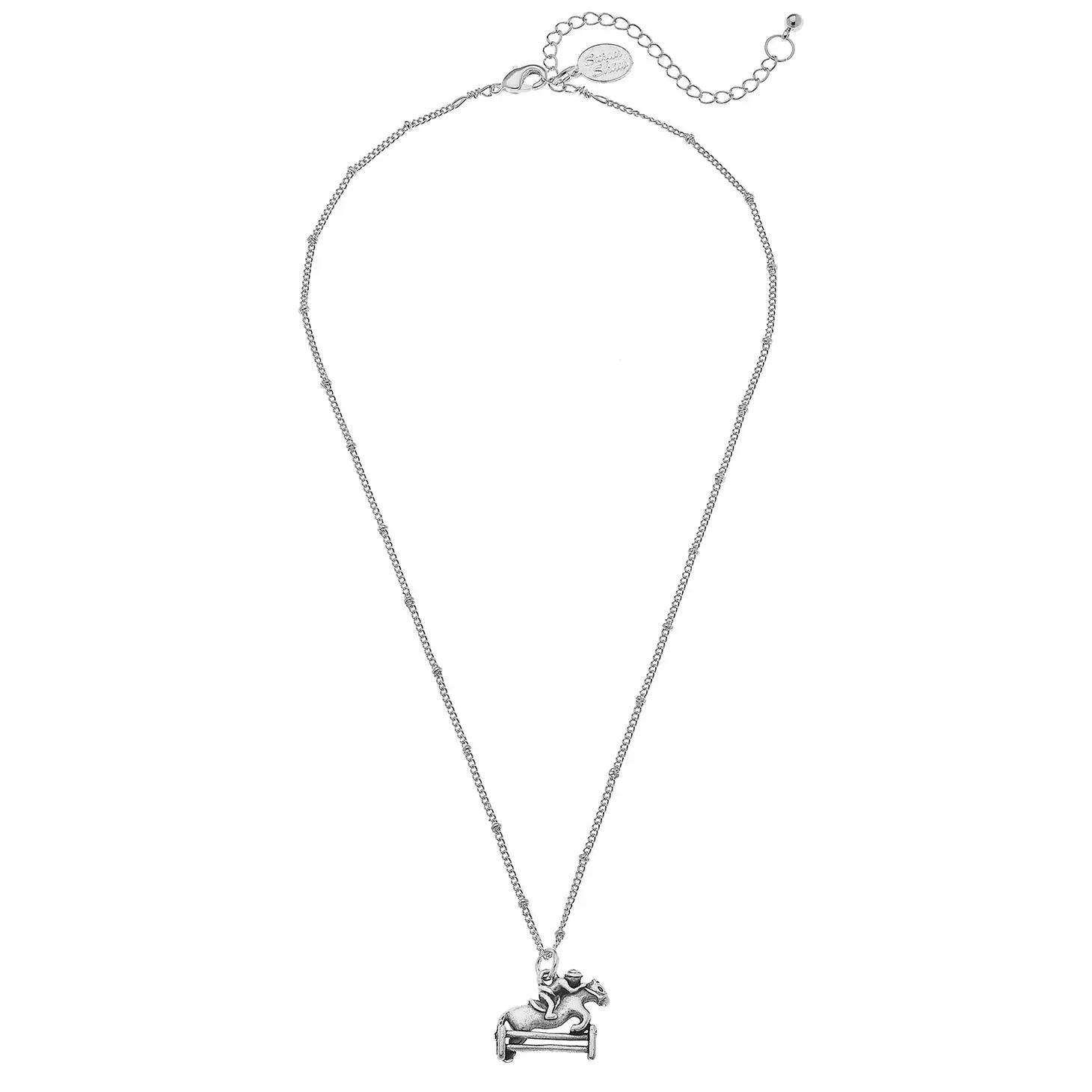 Dainty Horse Jumper Necklace